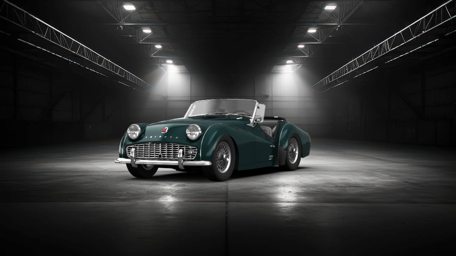 Triumph TR3B Coupe 1962 tuning