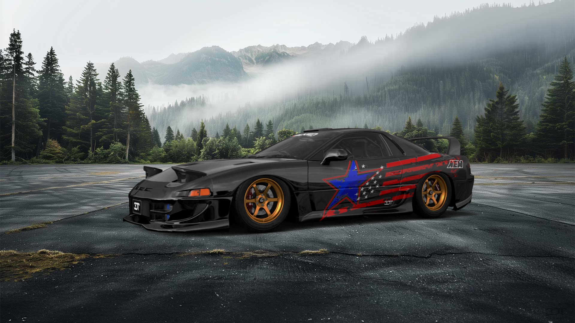 Mitsubishi 3000GT 2 Door Coupe 1991 tuning