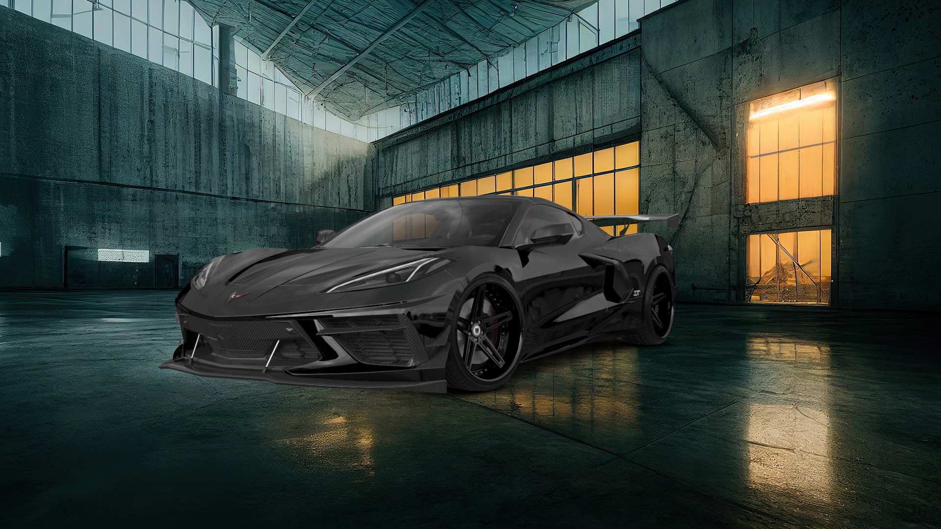 Chevrolet Corvette 2 door targa top 2020 tuning