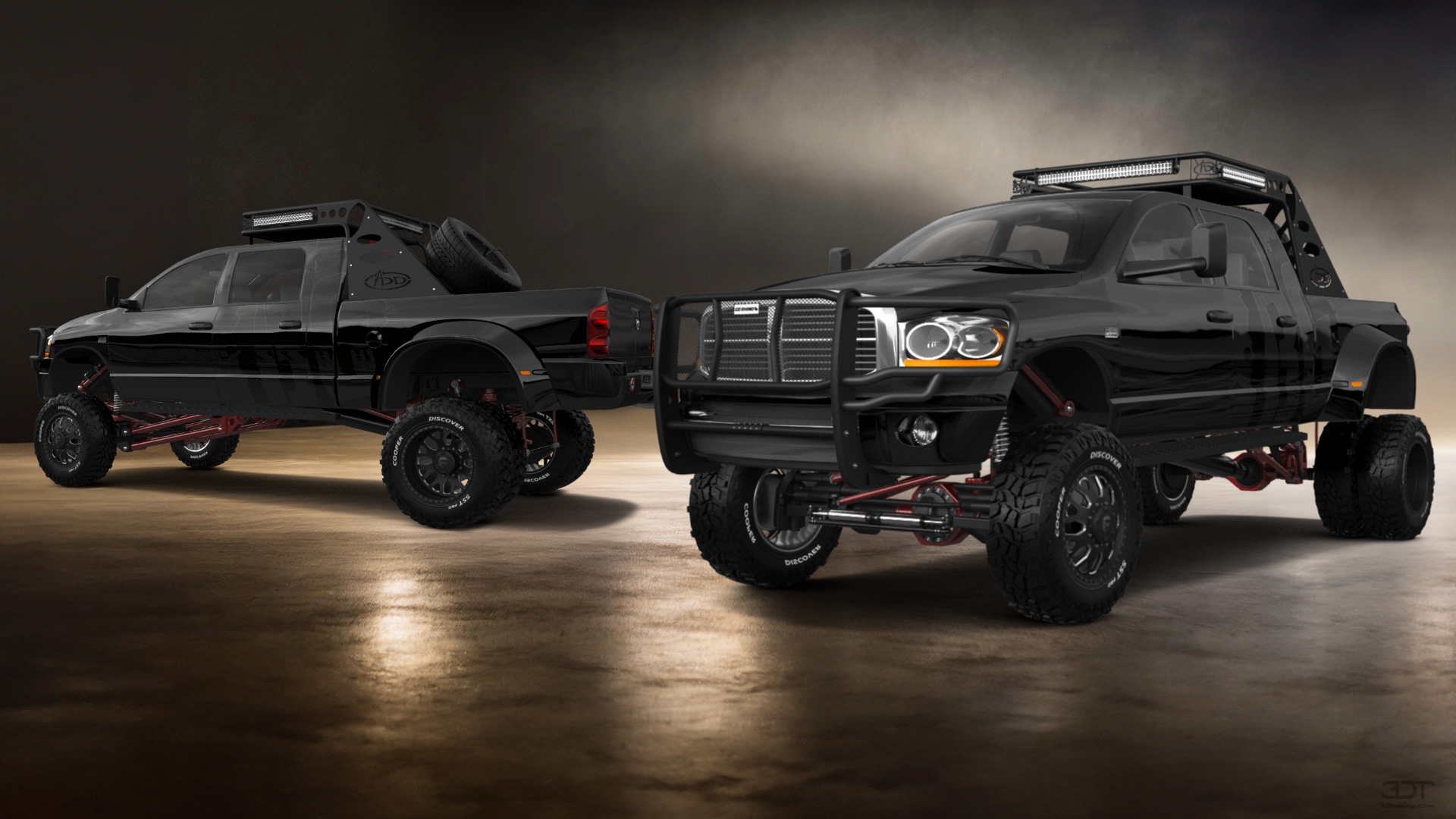 Dodge Ram 3500 Dually 4 Door pickup truck 2007 tuning