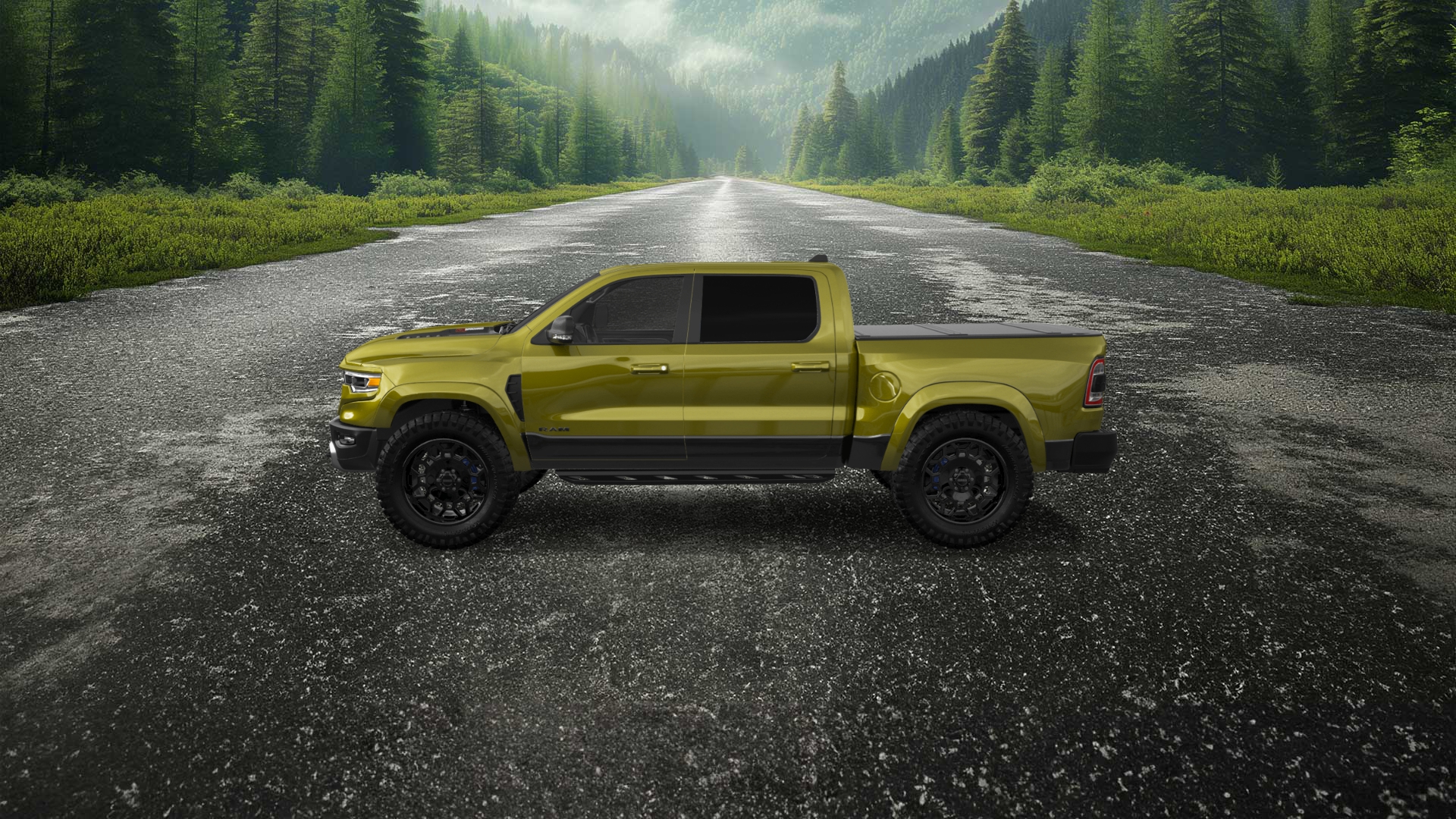 Dodge Ram 1500 TRX 4 Door pickup truck 2021