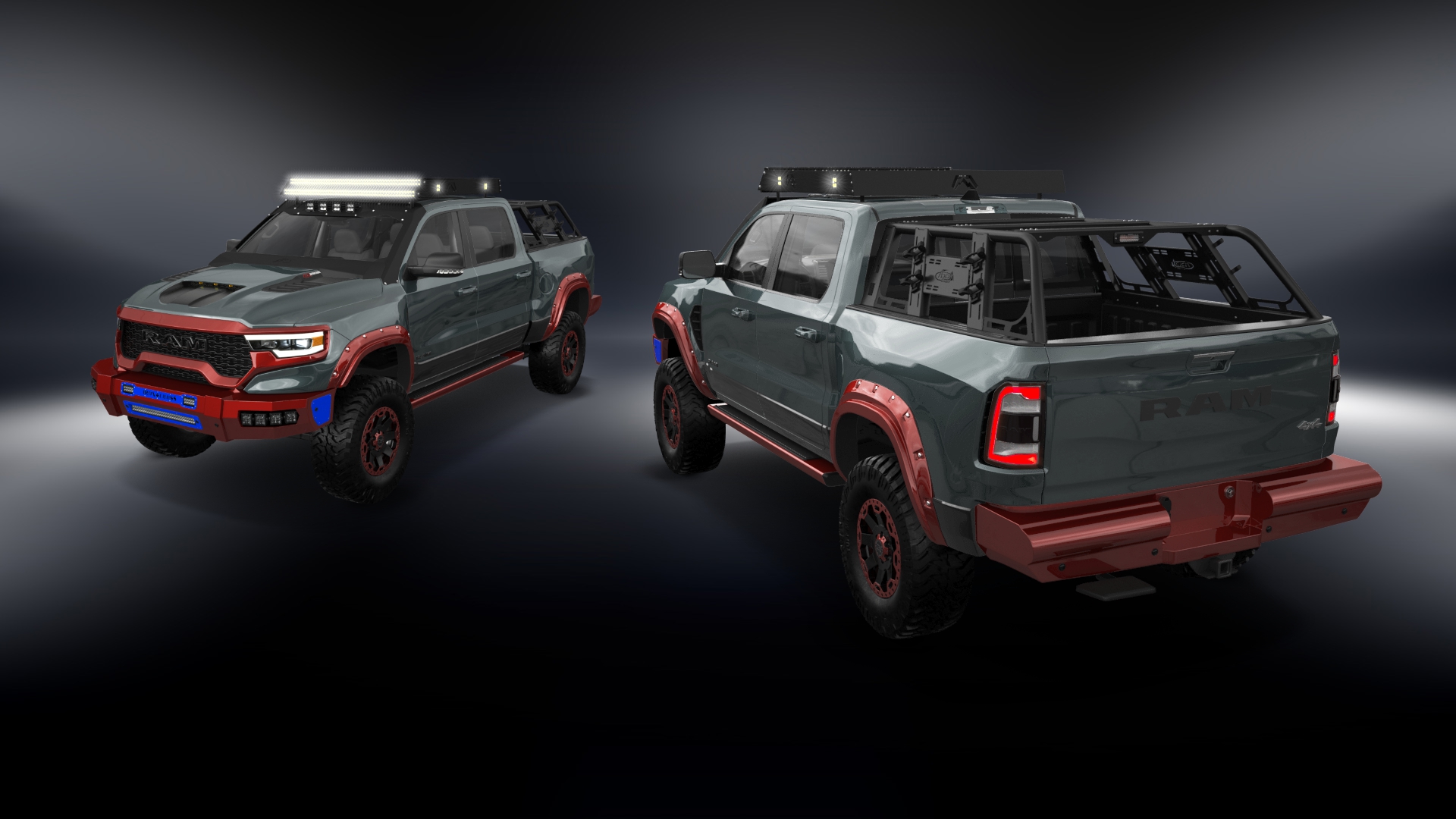 Dodge Ram 1500 TRX 4 Door pickup truck 2021