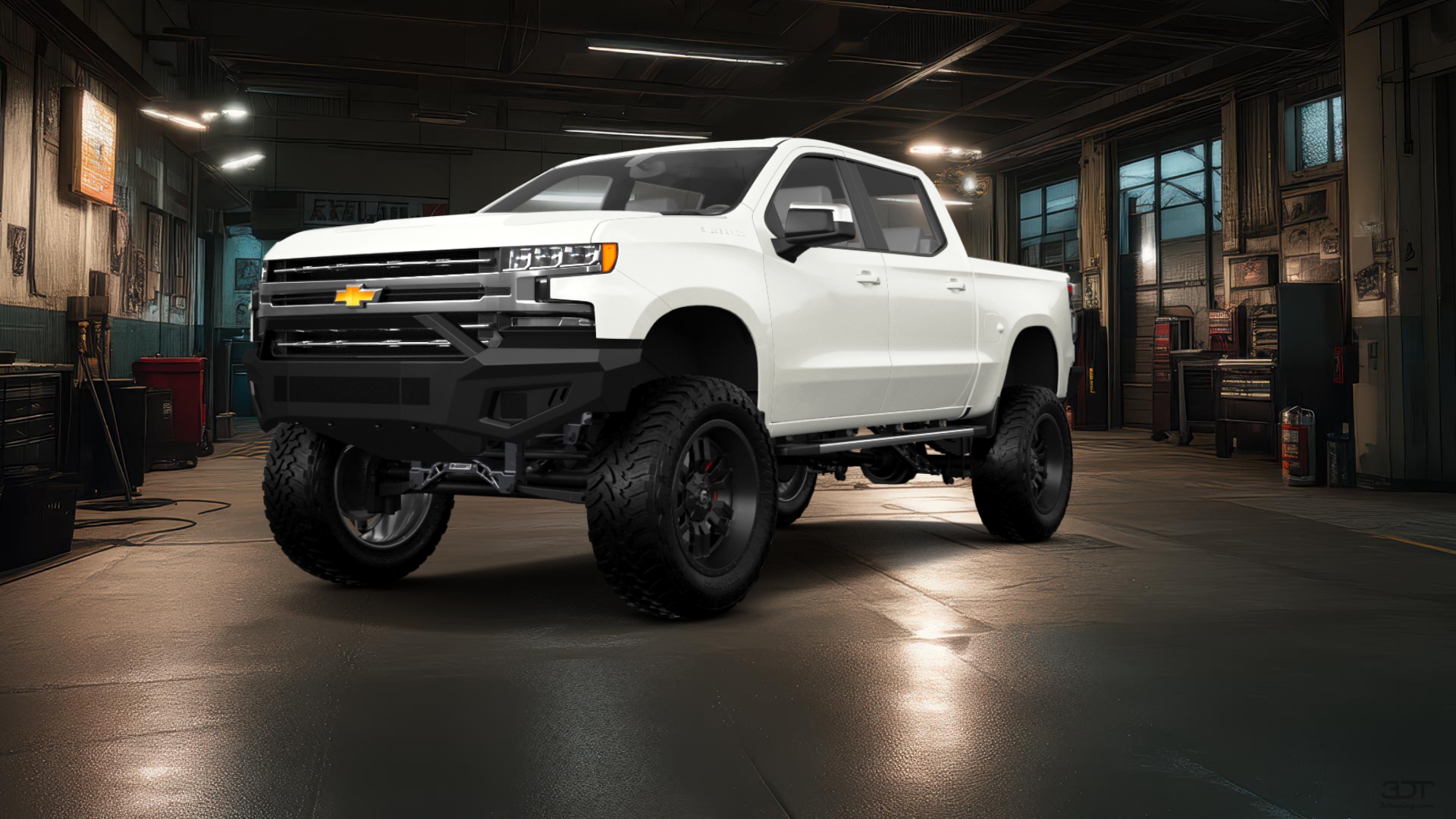 Chevrolet Silverado 1500 4 Door pickup truck 2019 tuning