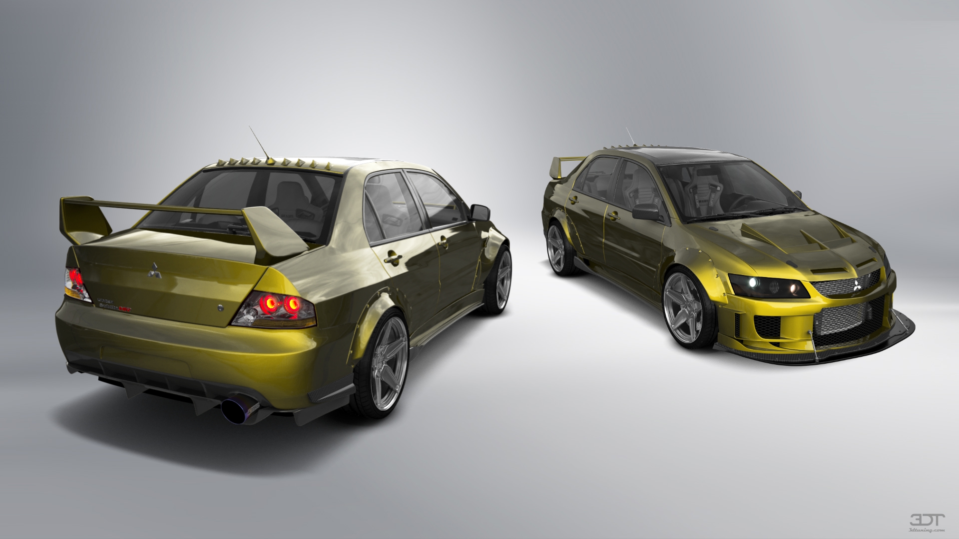 Mitsubishi Lancer Evo IX 4 Door Saloon 2005 tuning