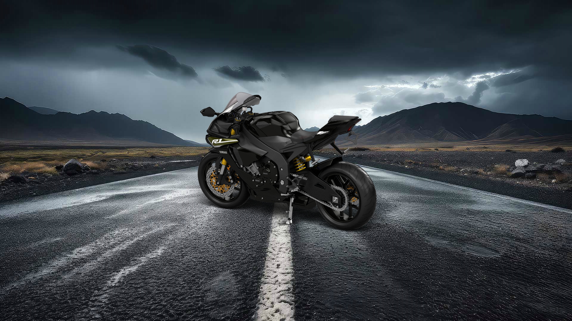 Yamaha YZF R1 Sport Bike 2015 tuning