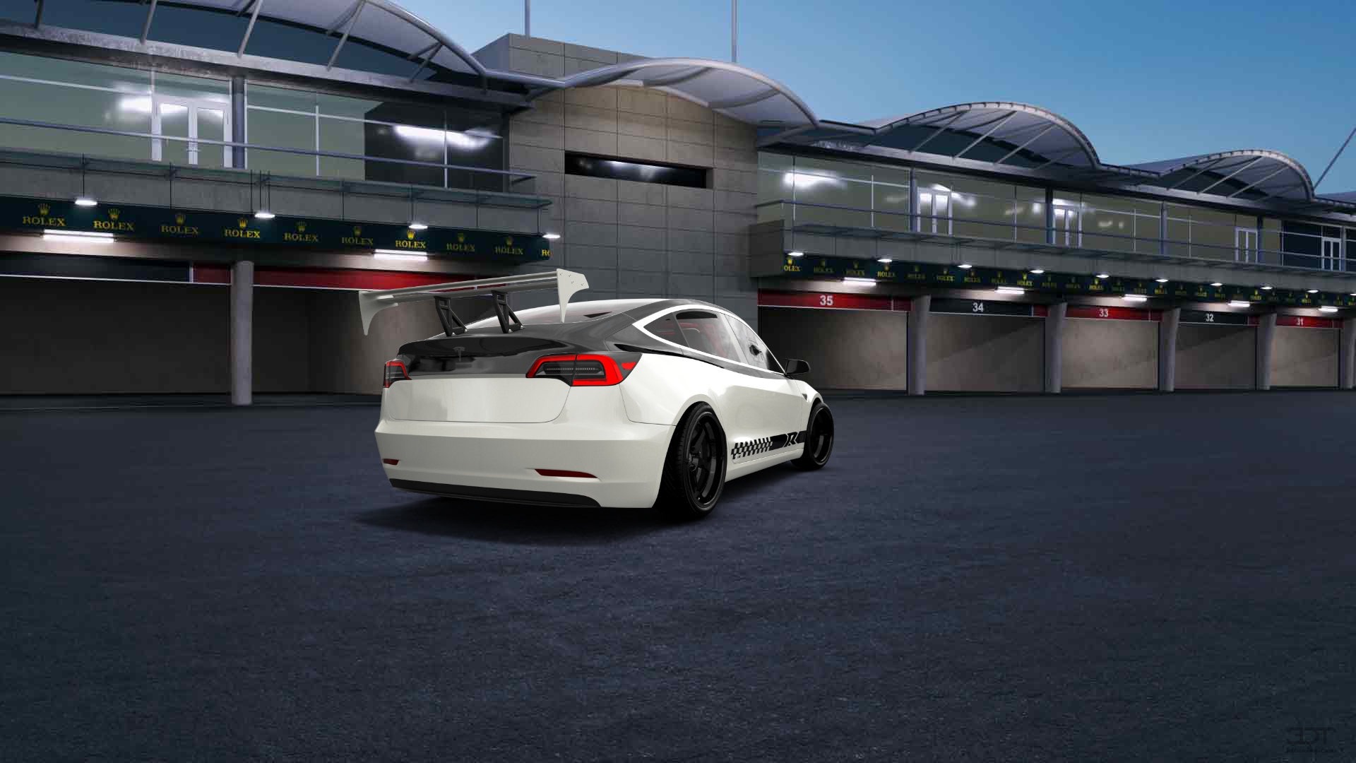 Tesla Model 3 4 Door Saloon 2017 tuning