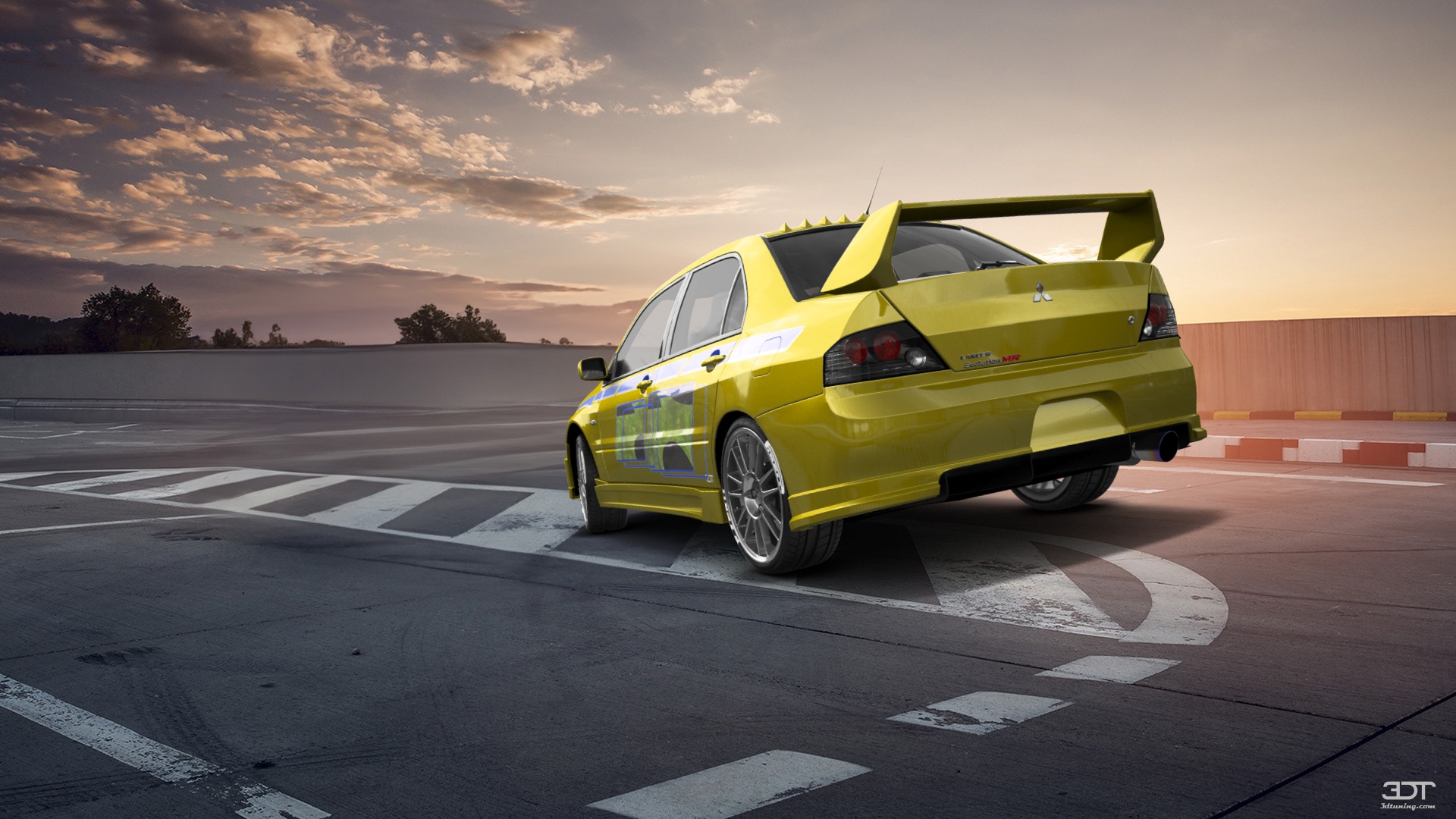 Mitsubishi Lancer Evo IX 4 Door Saloon 2005 tuning