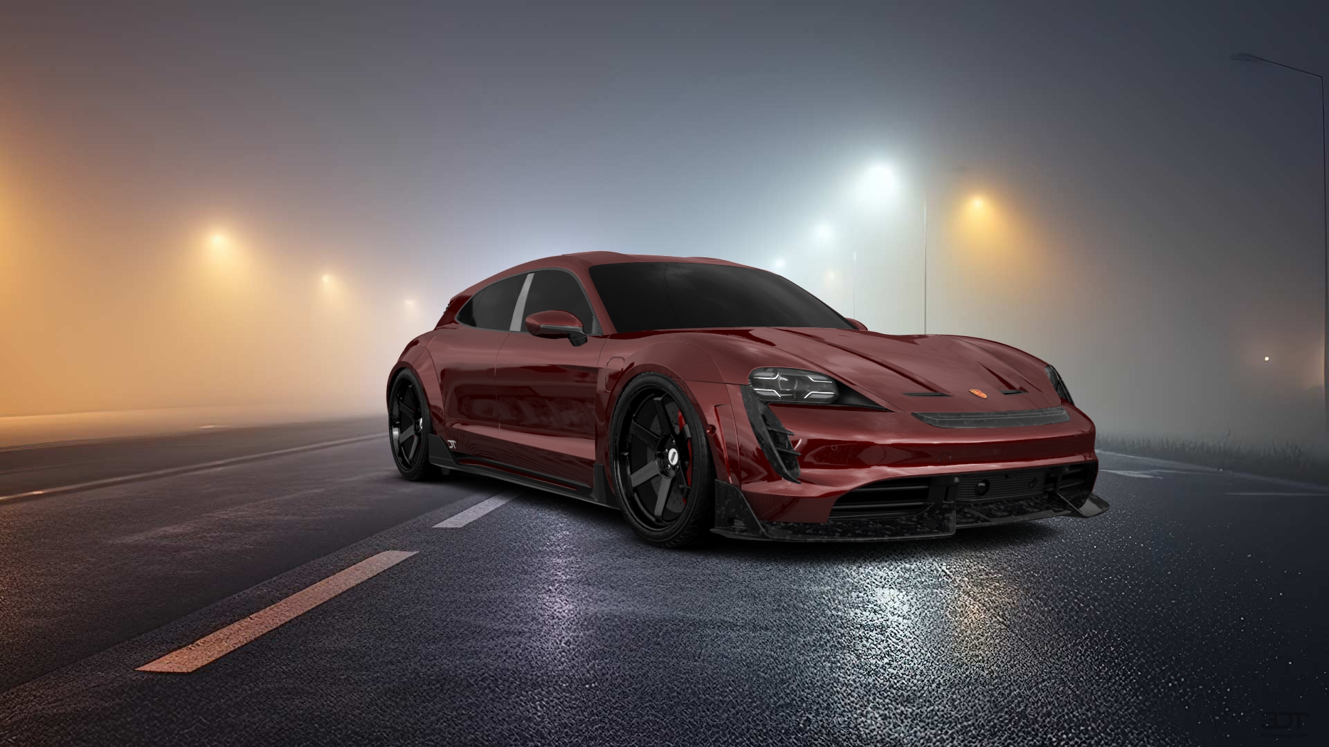 Porsche Taycan Sport Turismo Shooting Brake 2019 tuning
