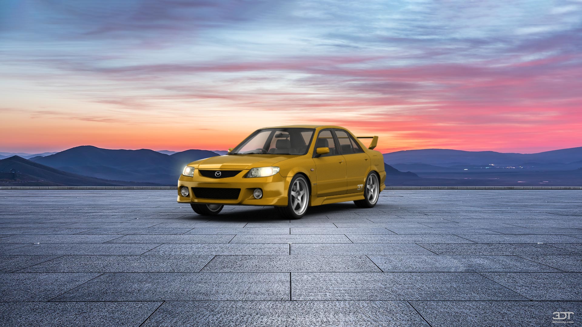 Tuning Mazda Familia Sedan 2001