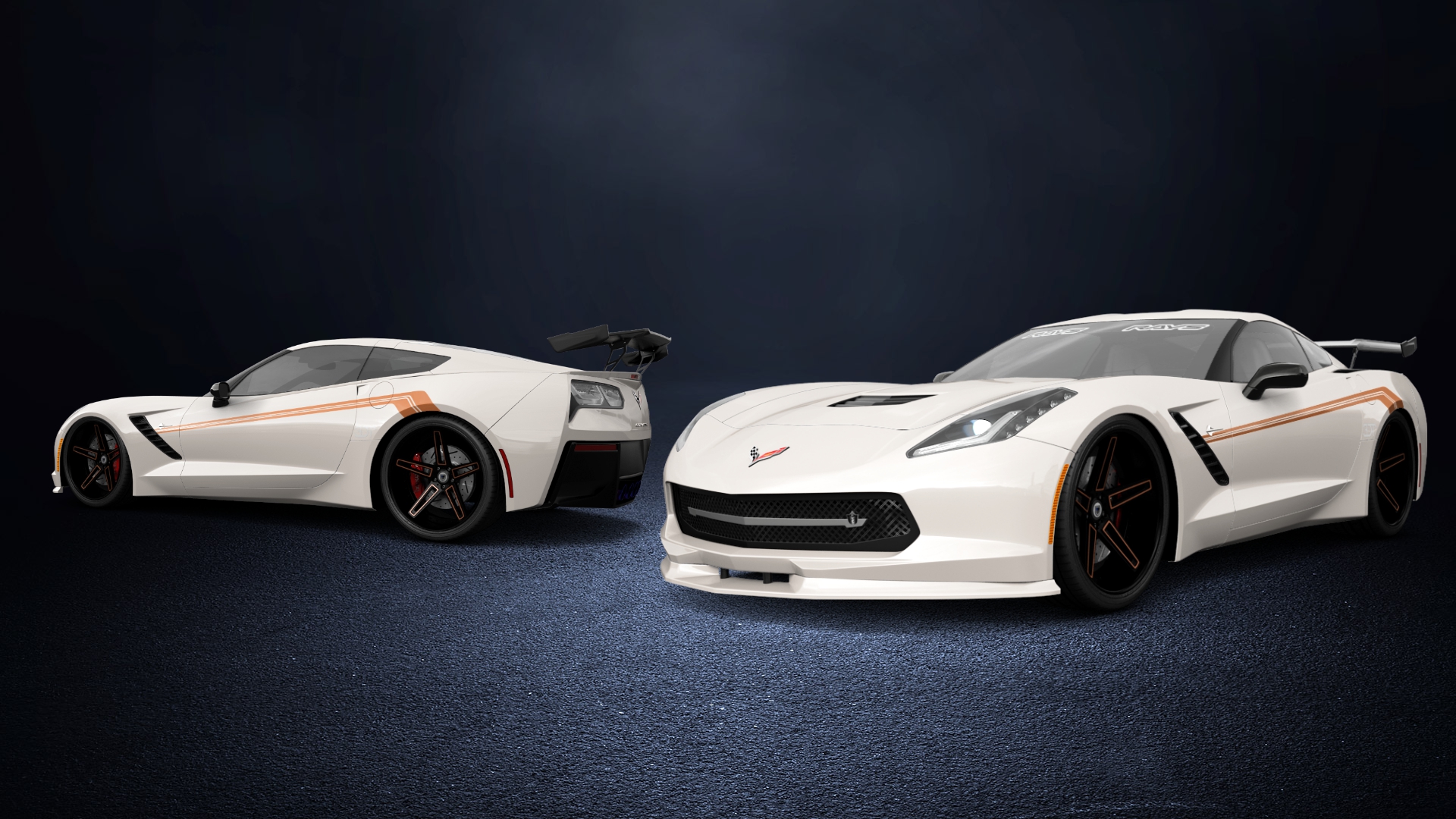 Chevrolet Corvette C7 2 Door Coupe 2015 tuning