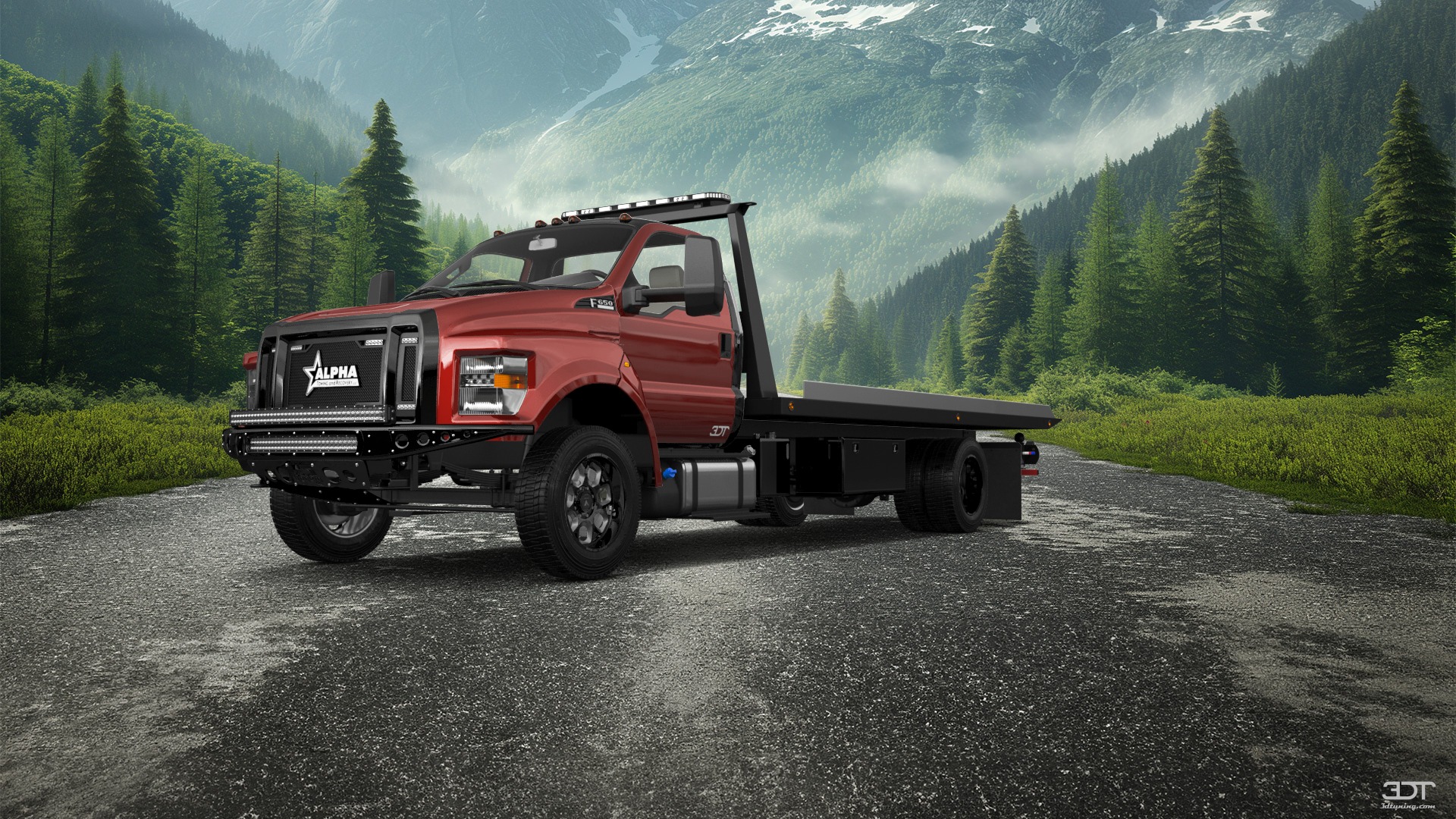 Ford F-650 Tow Truck Pickup 2016