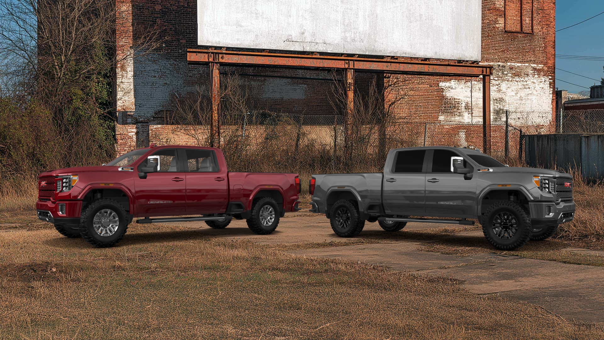 GMC Sierra 2500 HD 4 Door pickup truck 2020 tuning
