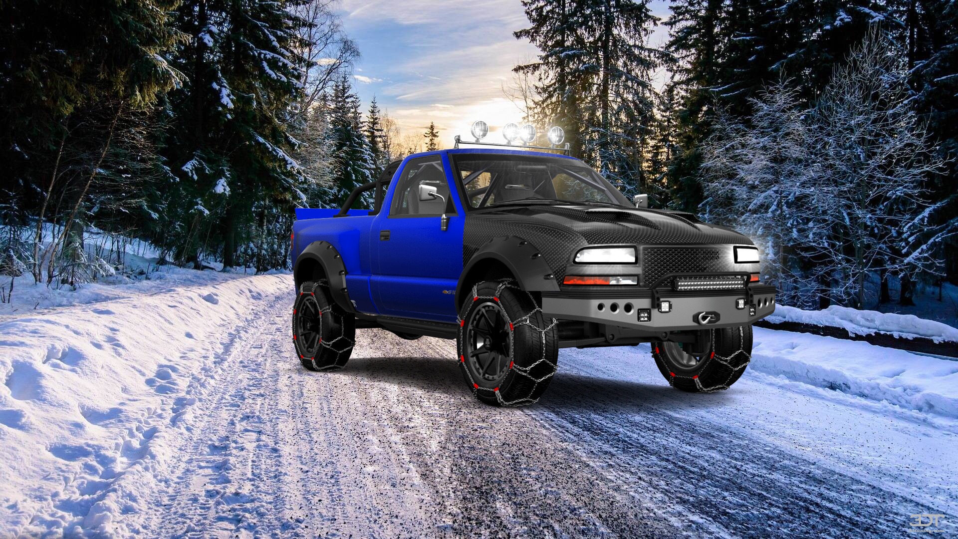 Chevrolet S-10 Stepside 2 Door pickup truck 1999 tuning