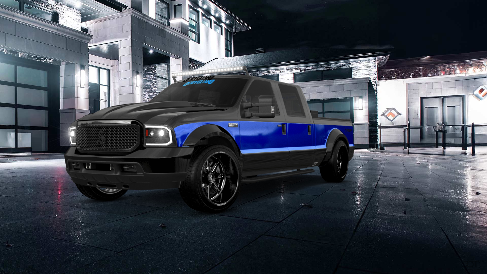 Ford F-250 Crew Cab 4 Door pickup truck 1999 tuning