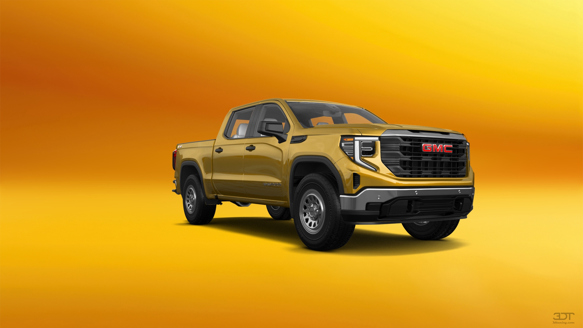 GMC Sierra 1500 Crew Cab 5.8 ft box 4 Door pickup truck 2023 tuning