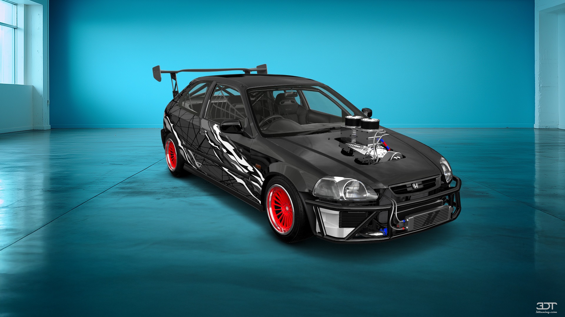 Honda Civic 3 Door Hatchback 1997 tuning
