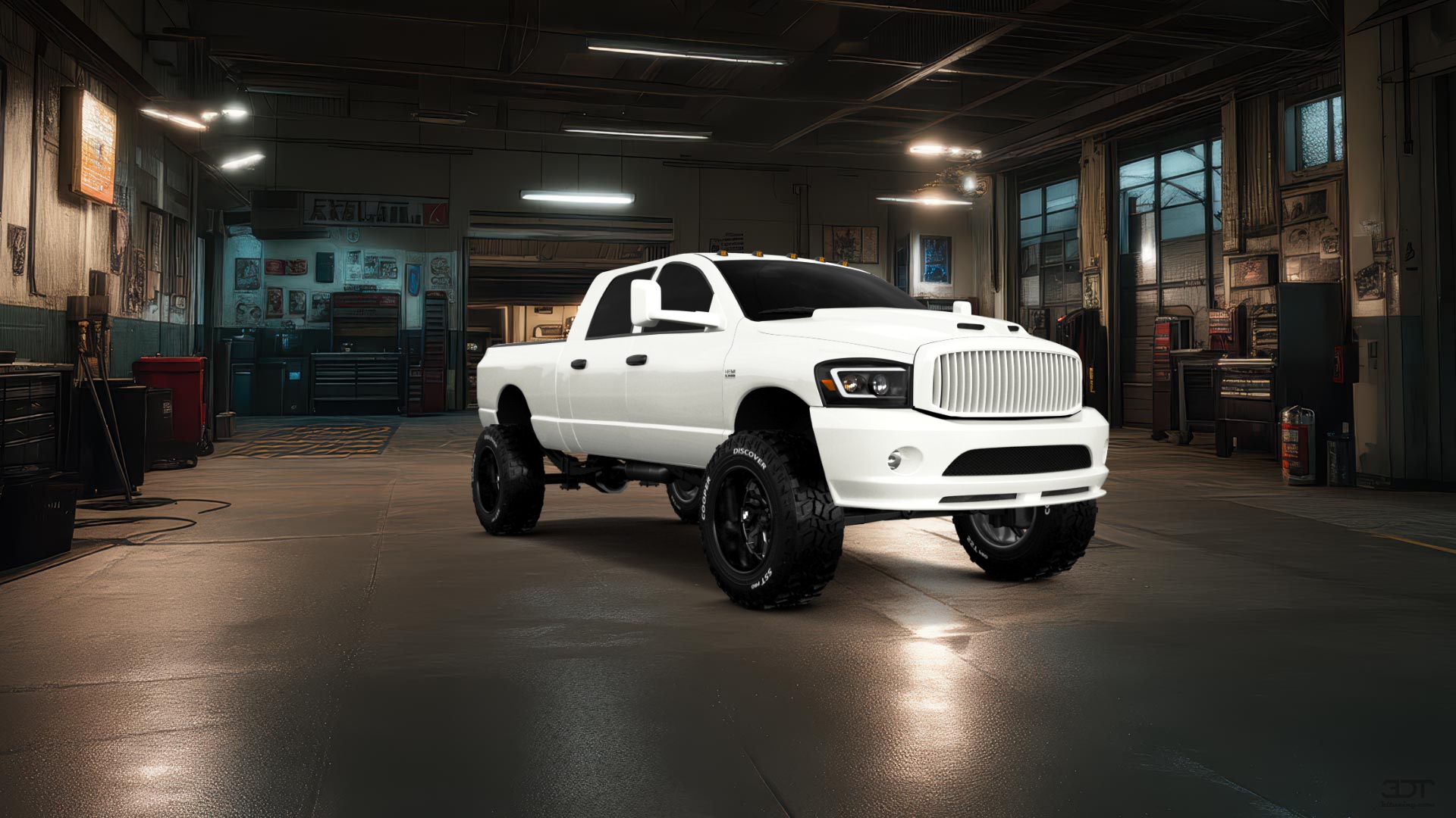 Dodge Ram 2500 4 Door pickup truck 2007 tuning