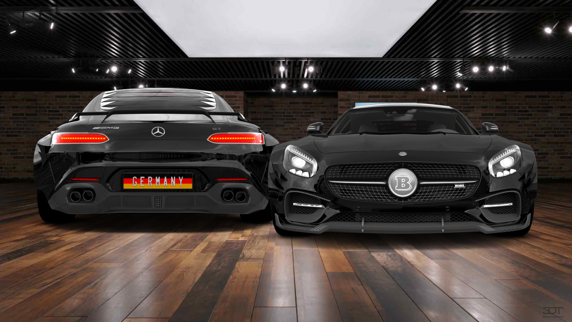 Mercedes AMG GT 2 door fastback coupe 2015 tuning
