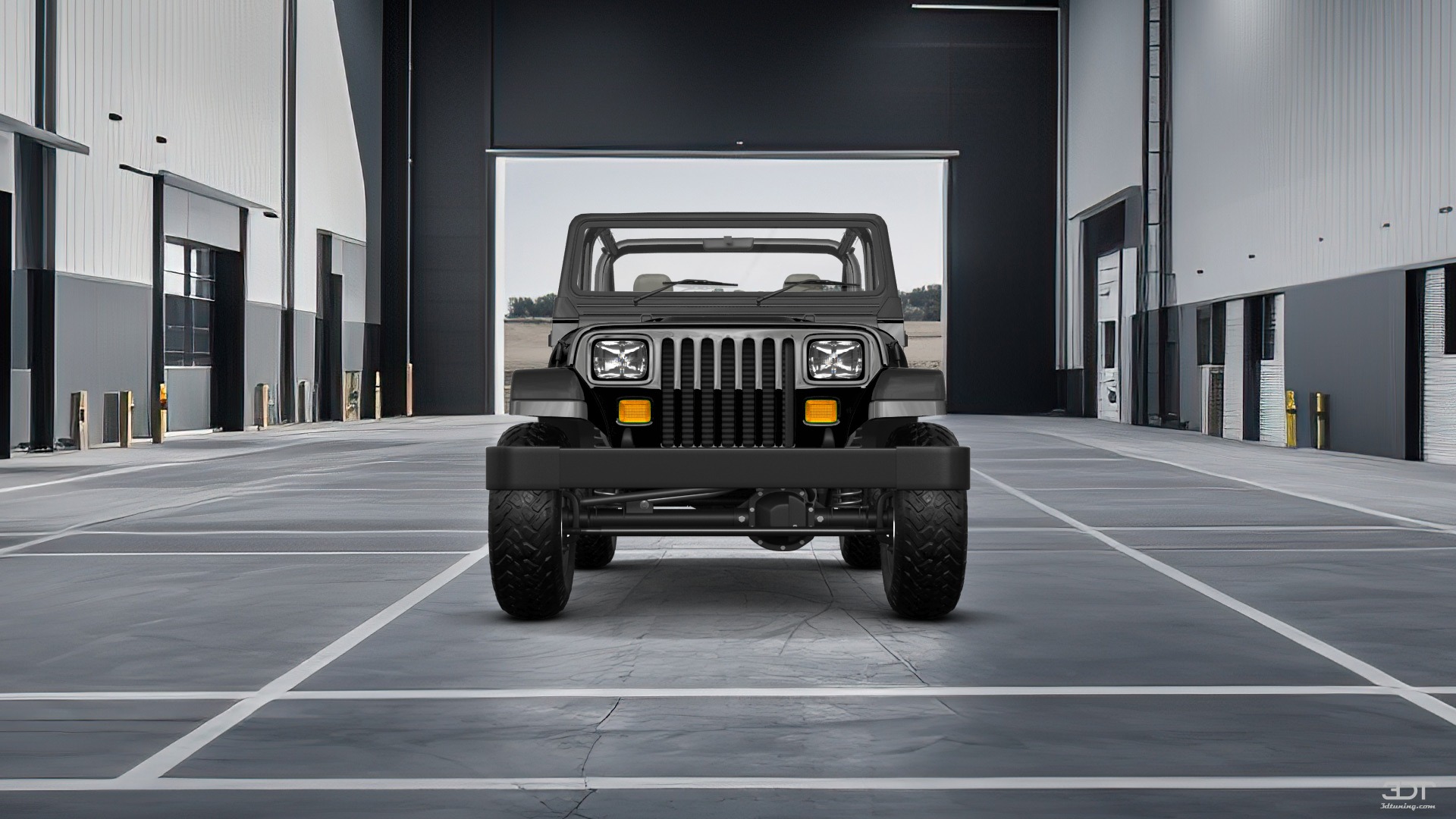 Jeep Wrangler YJ 2 Door SUV 1990 Images