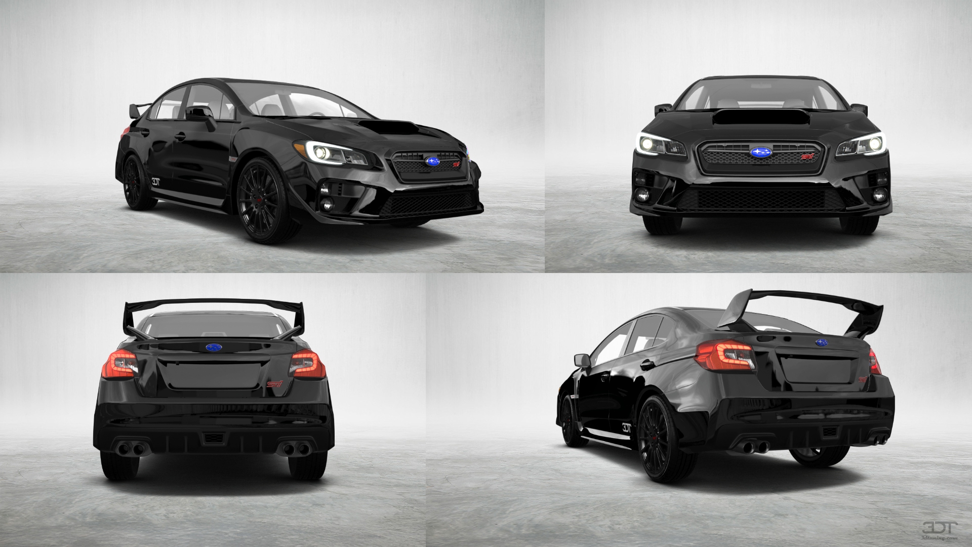 Subaru Impreza WRX STI 4 Door Saloon 2015 tuning