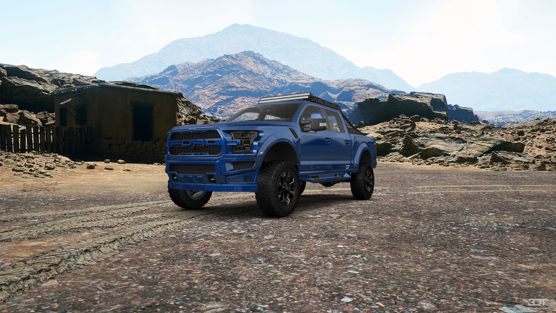 Ford F-150 Raptor 4 Door pickup truck 2017