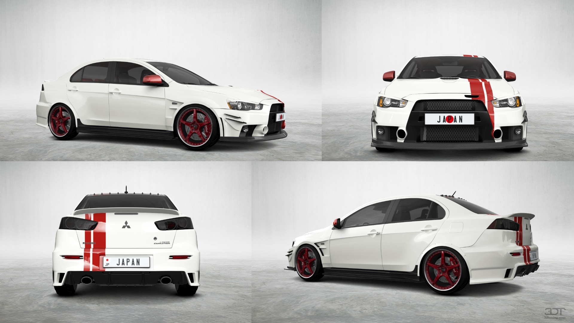 Mitsubishi Lancer Evolution X Sedan 2008