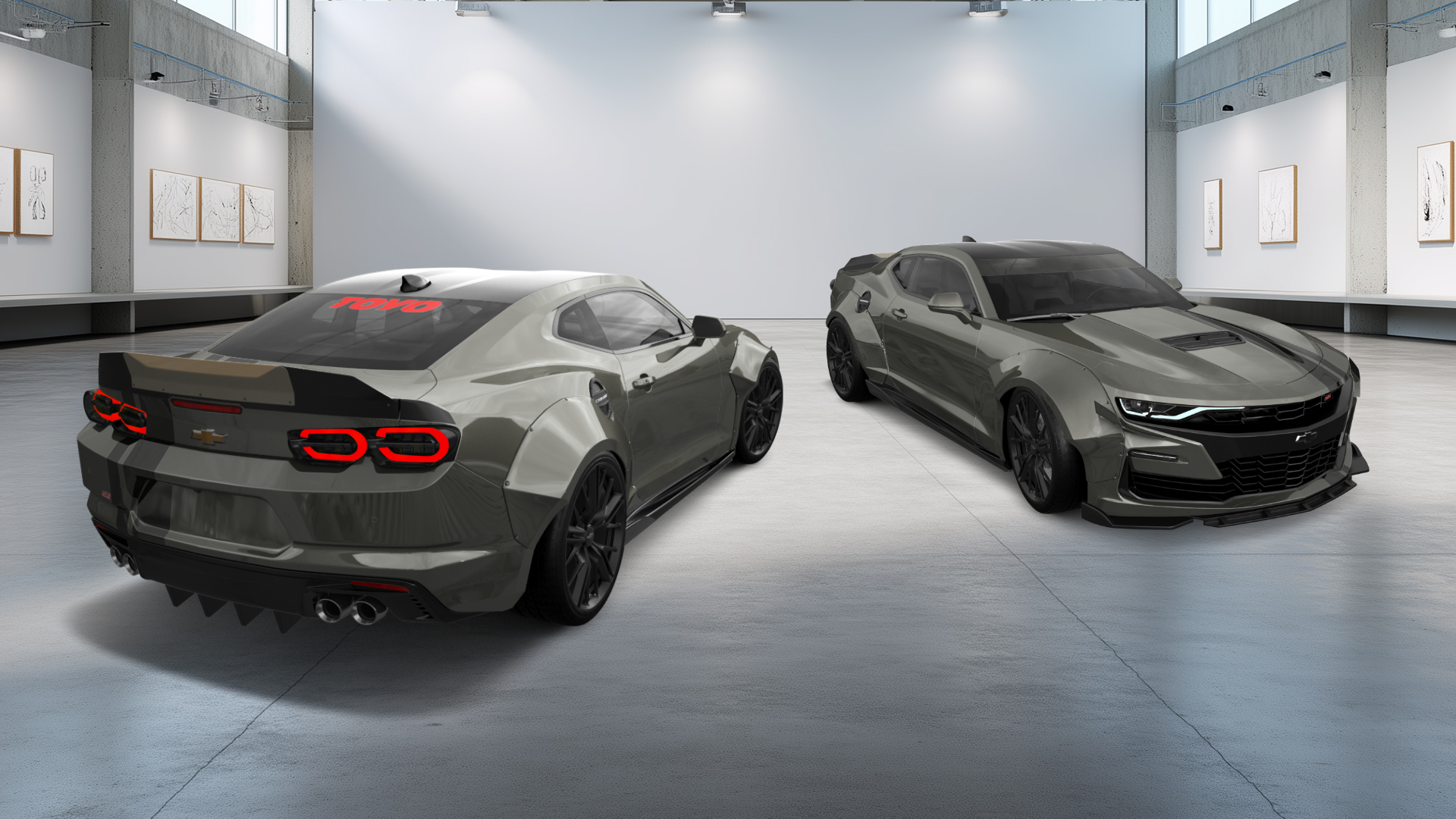 Chevrolet Camaro 2 Door Coupe 2016 tuning