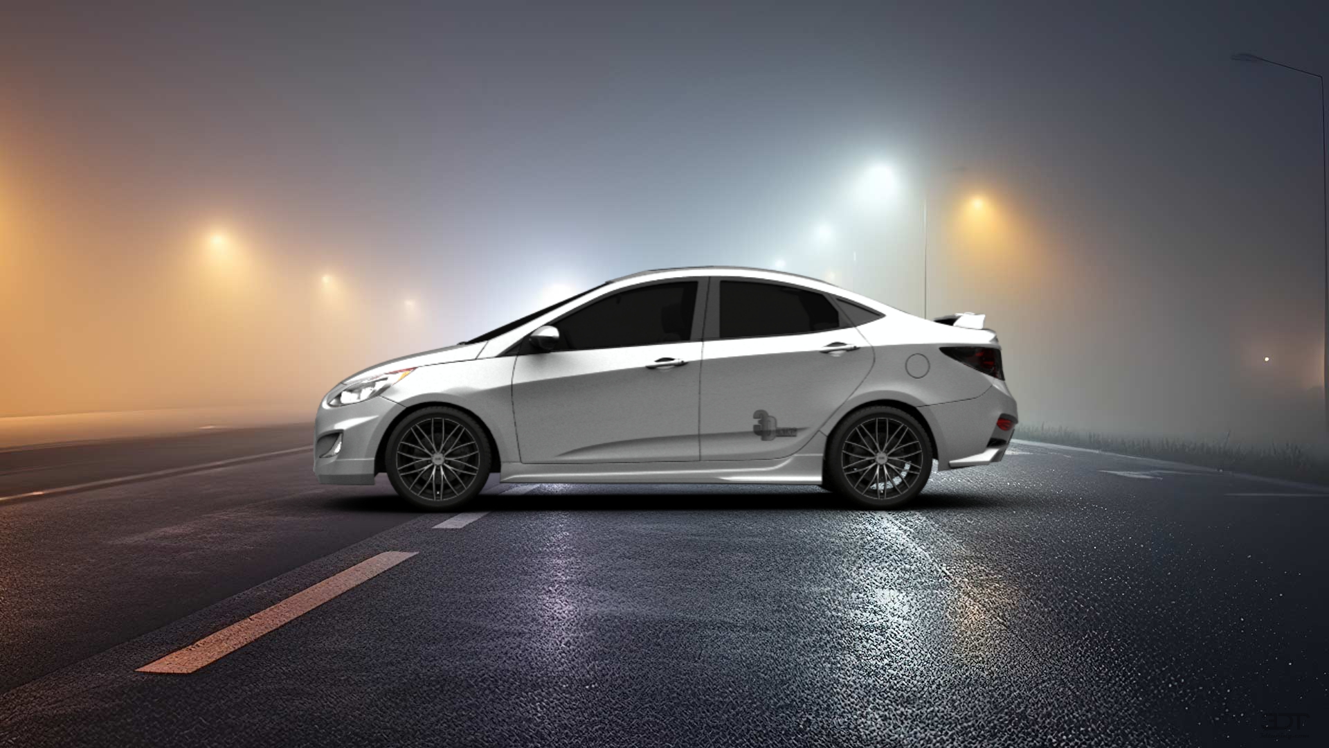 Hyundai Solaris Sedan 2011 tuning