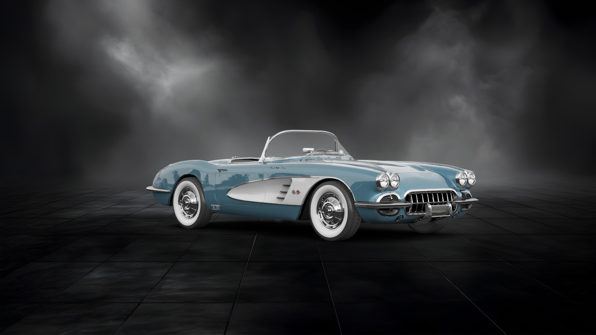 Chevrolet Corvette Convertible Coupe 1958 tuning