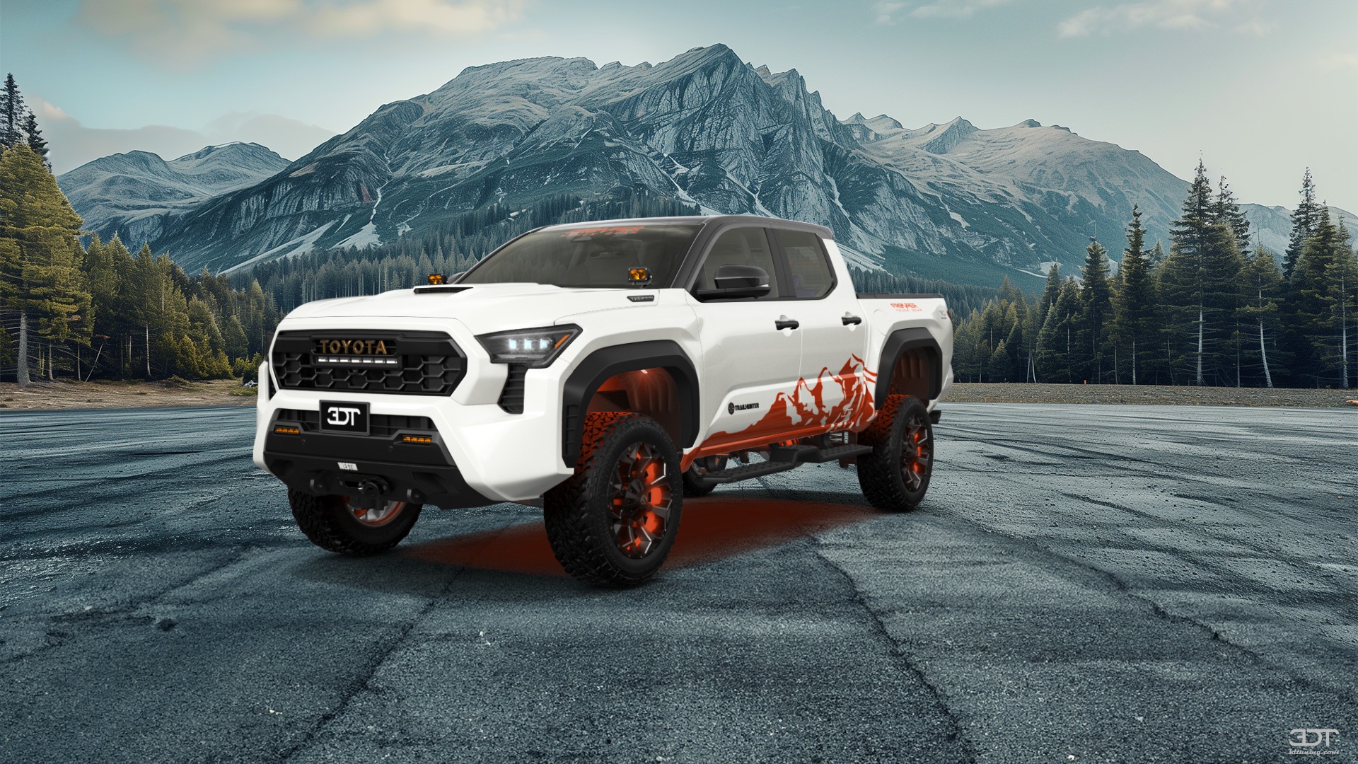 Toyota Tacoma Crew Cab 4 Door pickup truck 2024 tuning