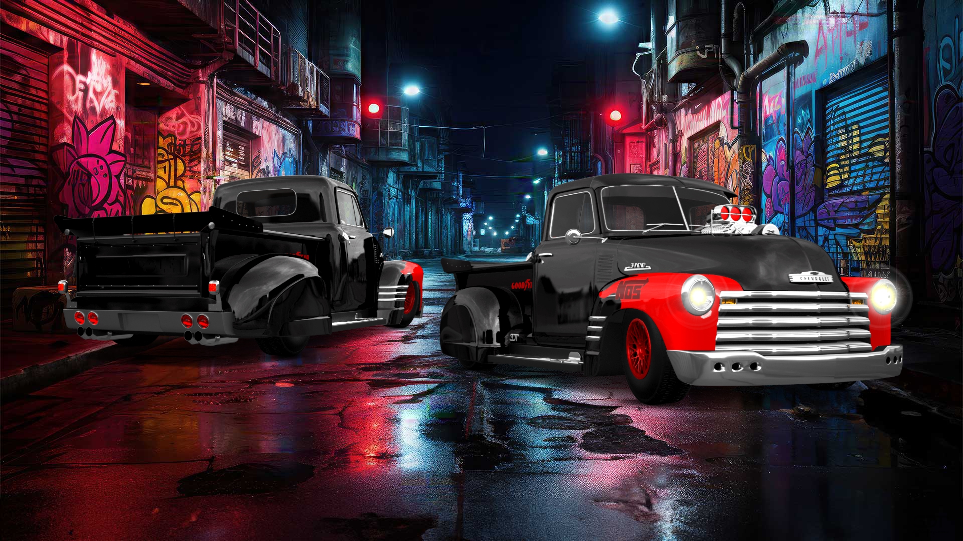 Chevrolet 3100 2 Door pickup truck 1950 tuning