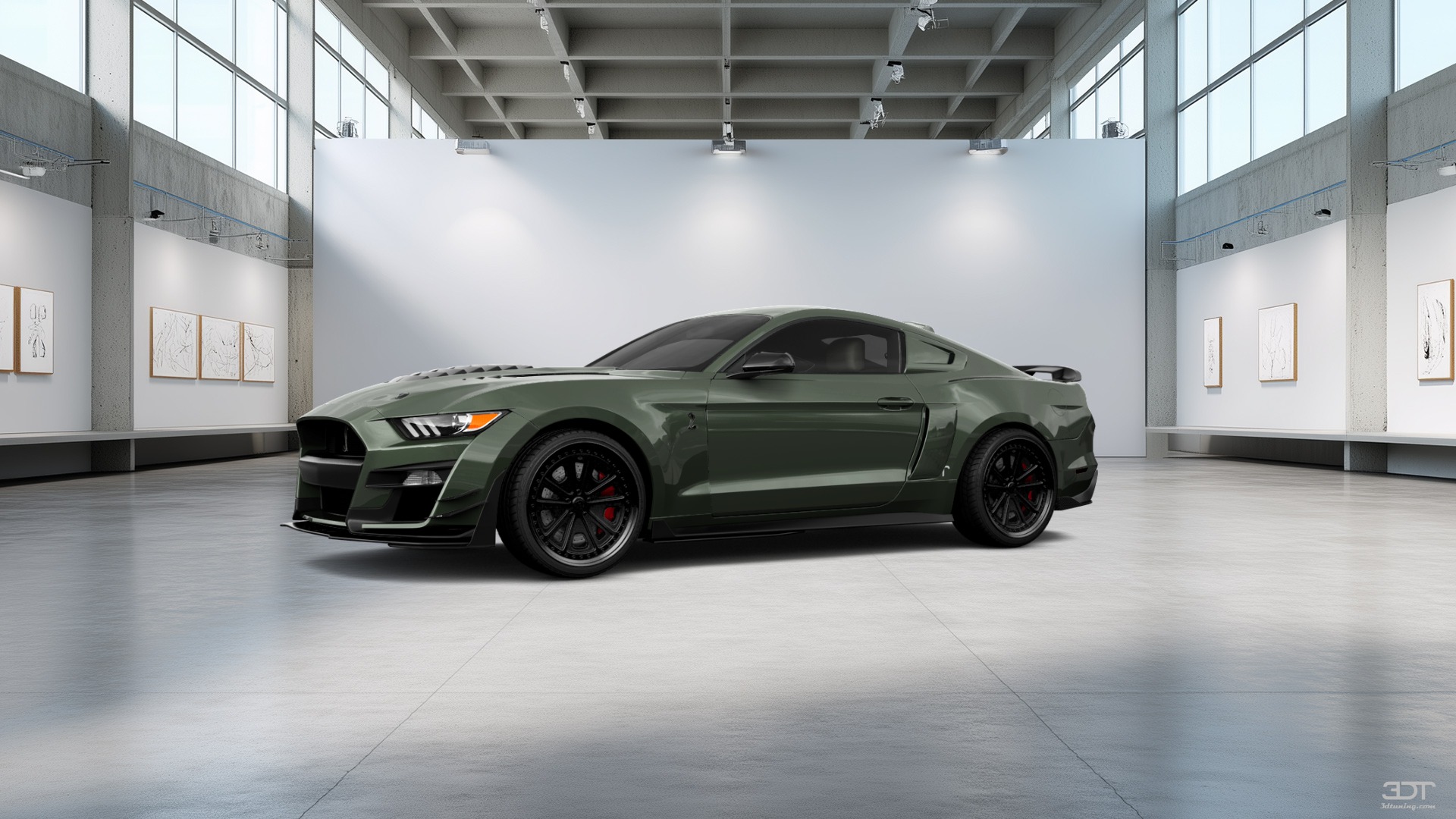 Tuning Ford Mustang GT500 2 Door Coupe 2020