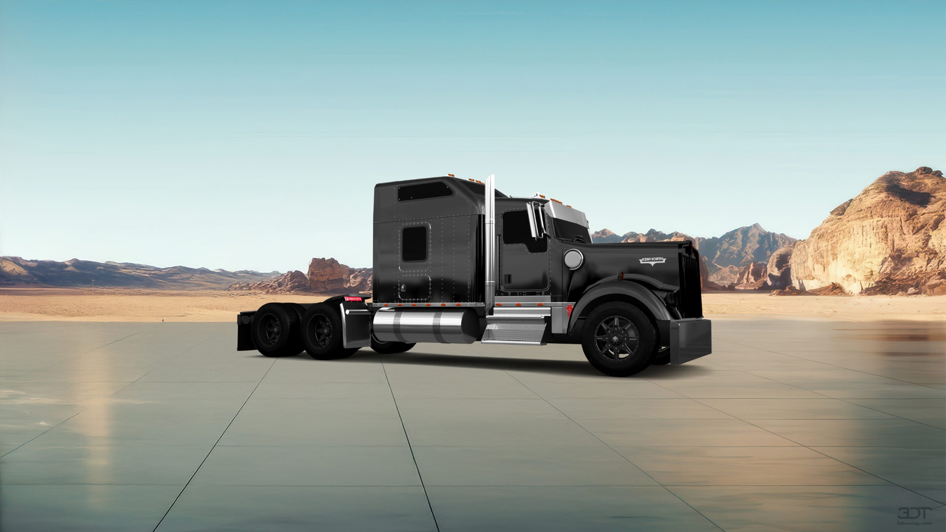 Kenworth W900 Sleeper Cab Truck 2015 tuning