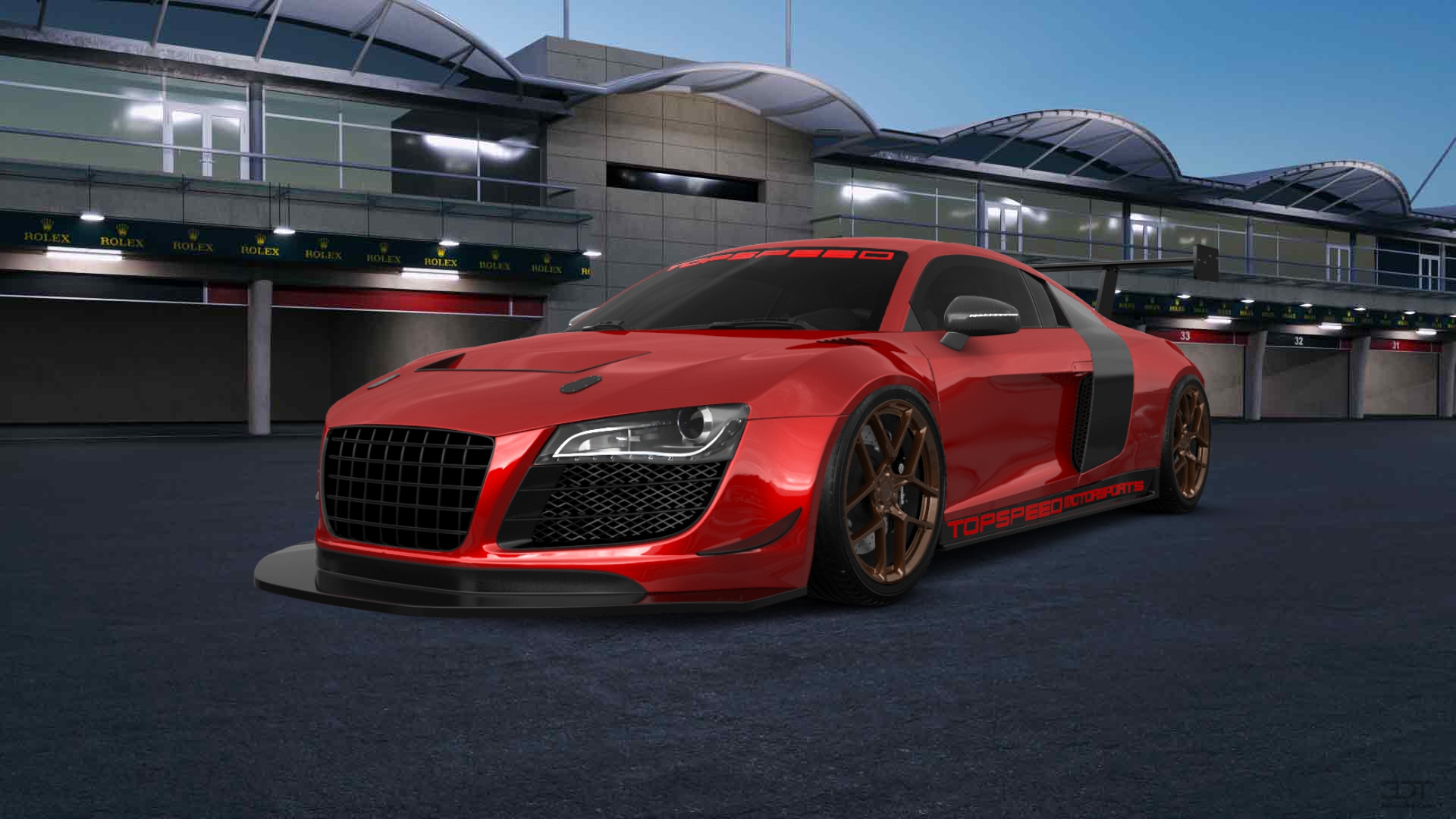 Audi R8 2 Door Coupe 2008 tuning