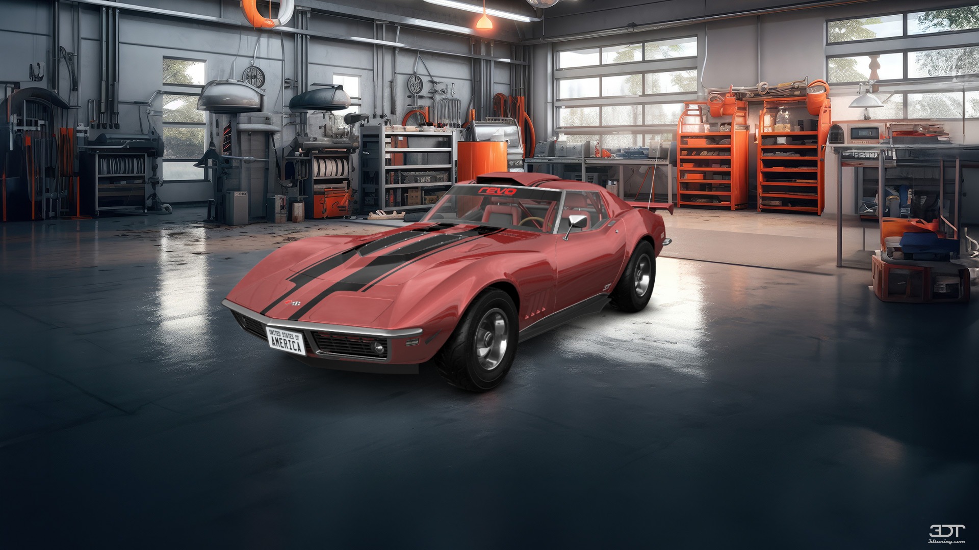 Tuning Chevrolet Corvette 2 Door Coupe 1968