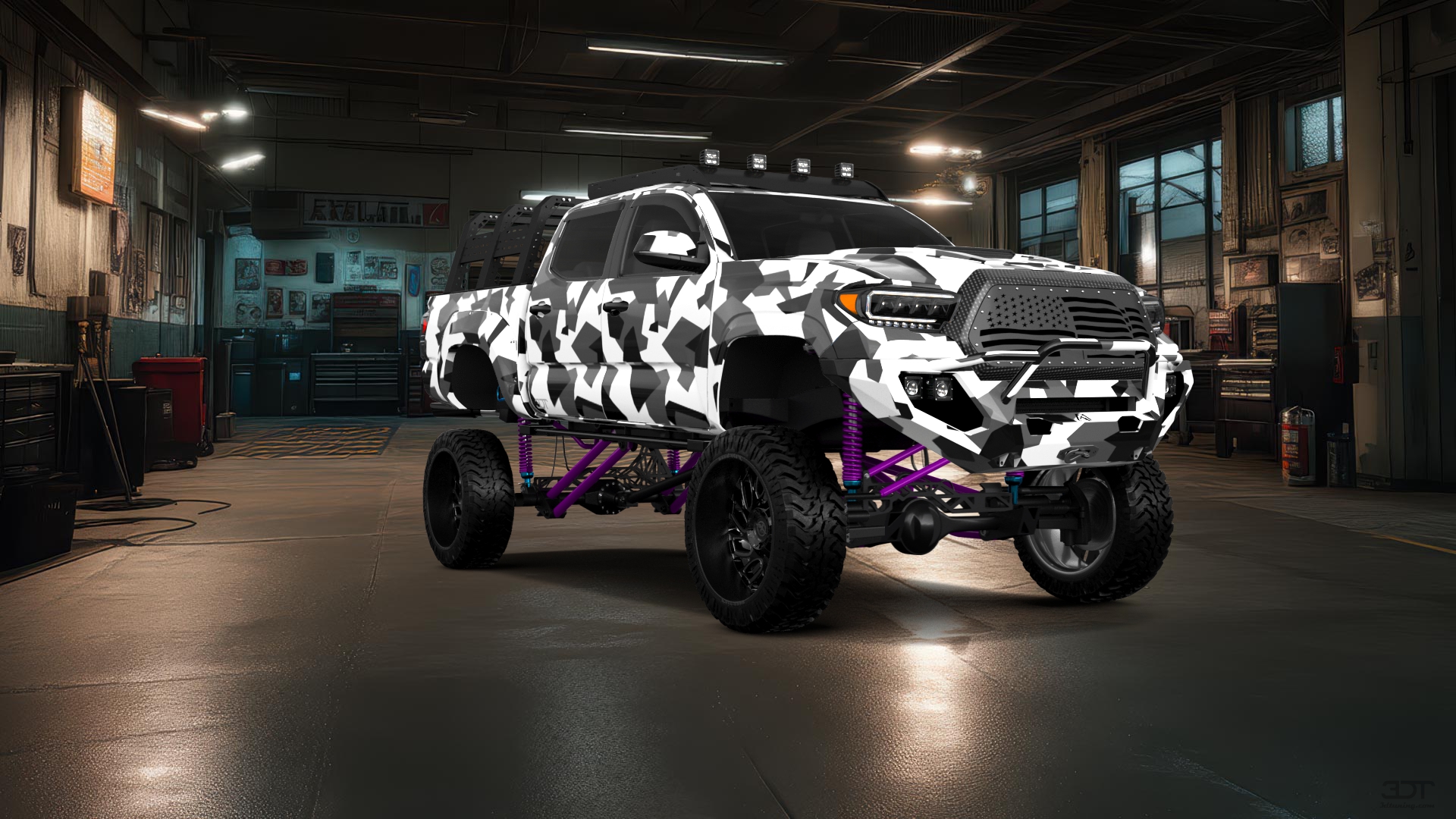 Toyota Tacoma 4 Door pickup truck 2018 tuning