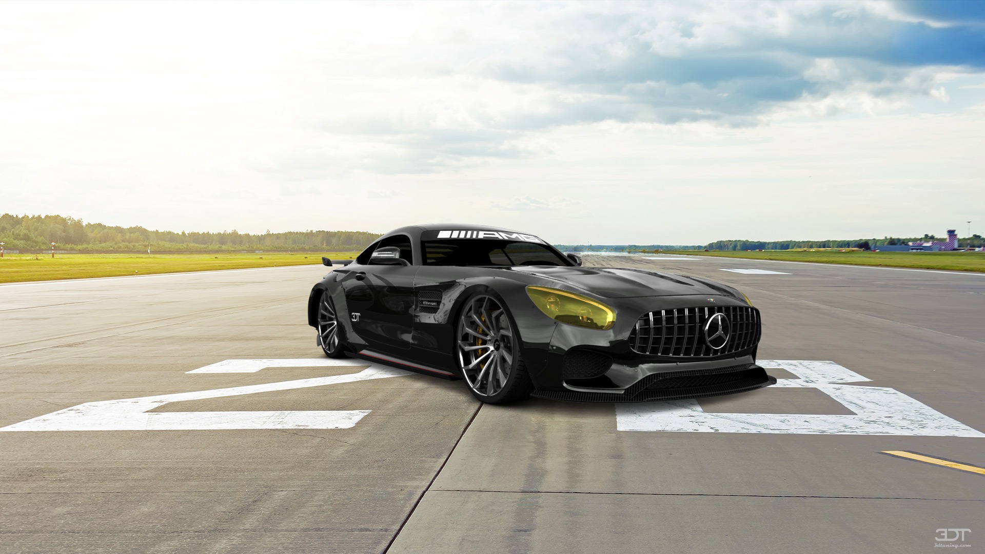 Mercedes AMG GT 2 door fastback coupe 2016 tuning