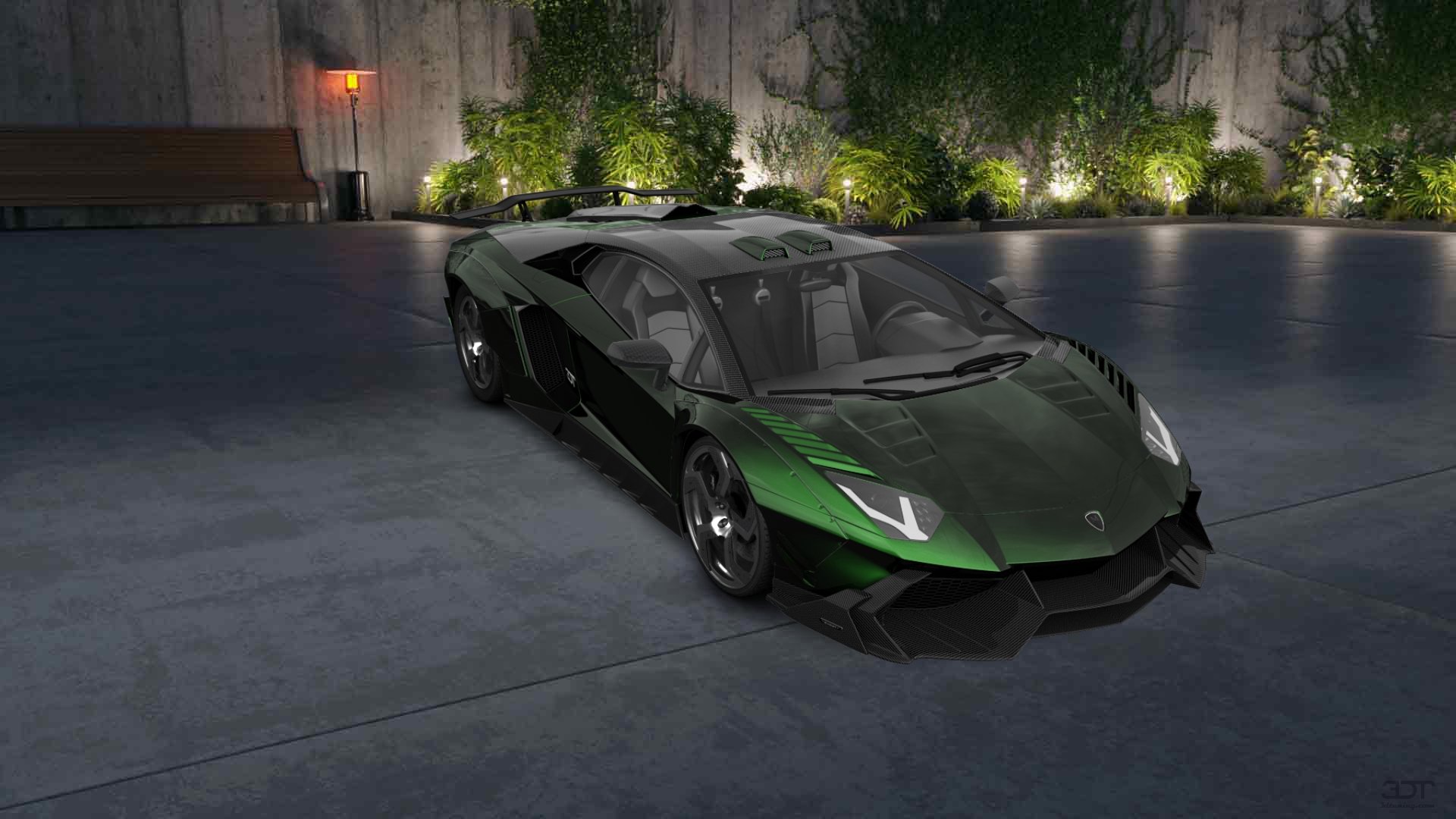 Lamborghini Aventador 2 Door Coupe 2012 tuning