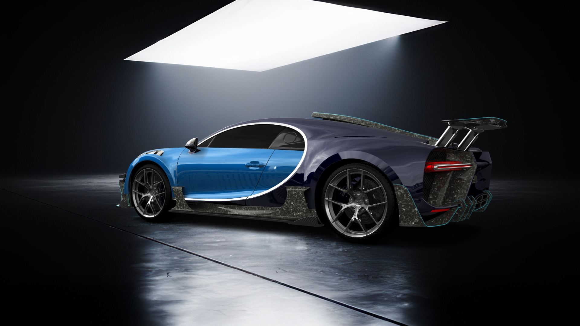 Bugatti Chiron 2 Door Coupe 2016 tuning