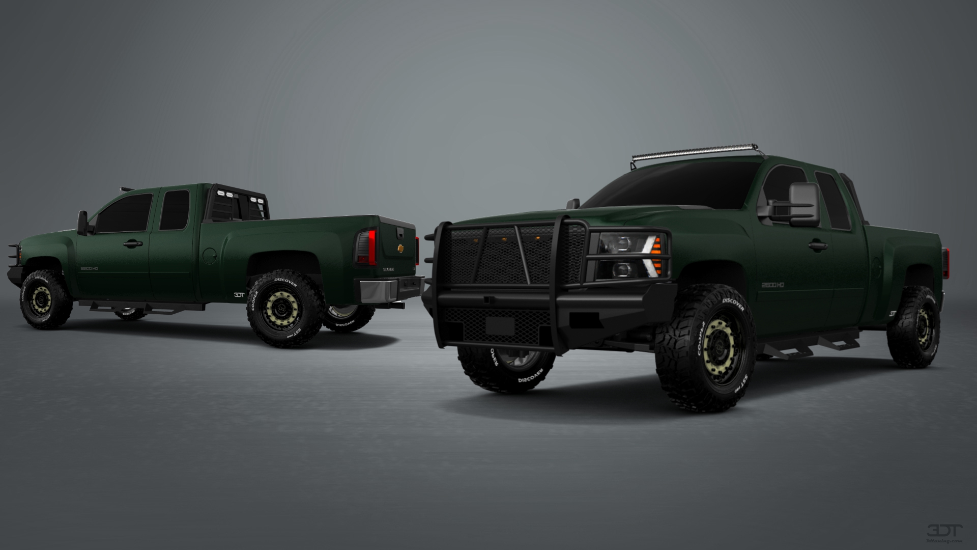 Chevrolet Silverado 2500 HD Extended Cab Pickup Truck 2007