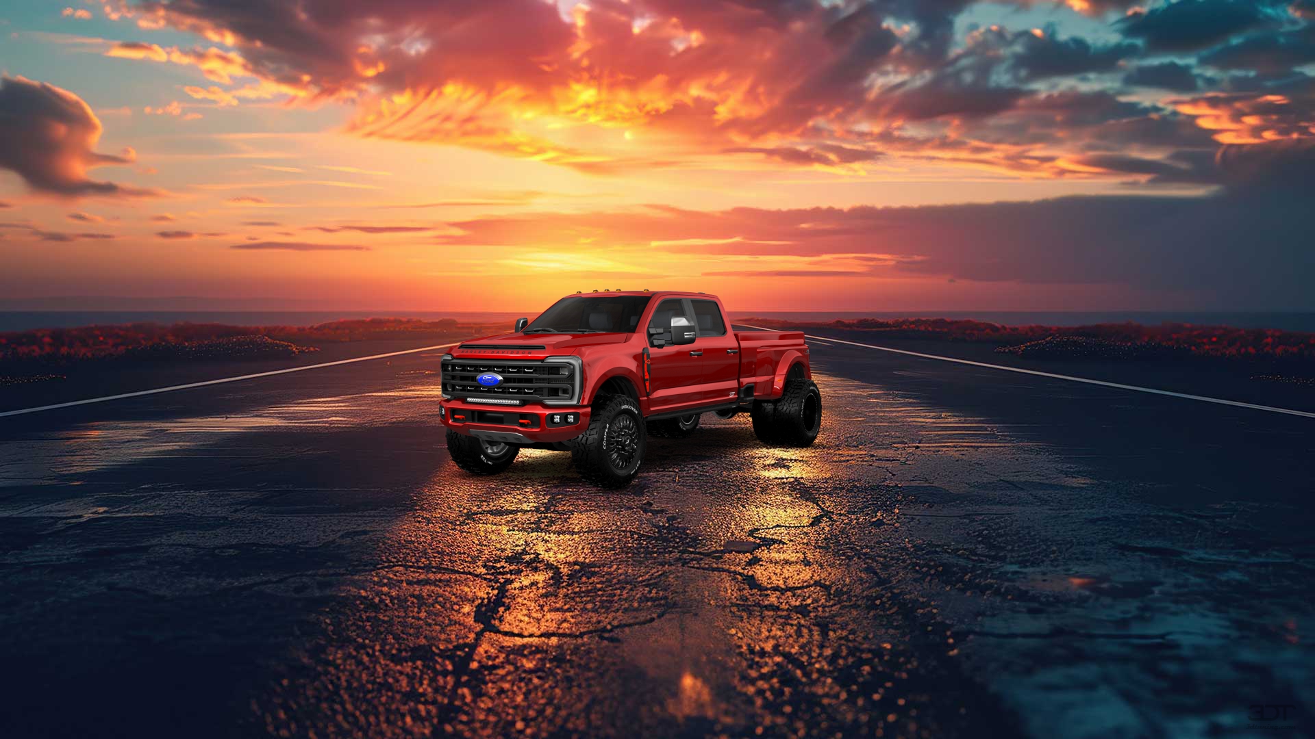 Ford F-350 DRW Crew Cab 4 Door pickup truck 2023 tuning