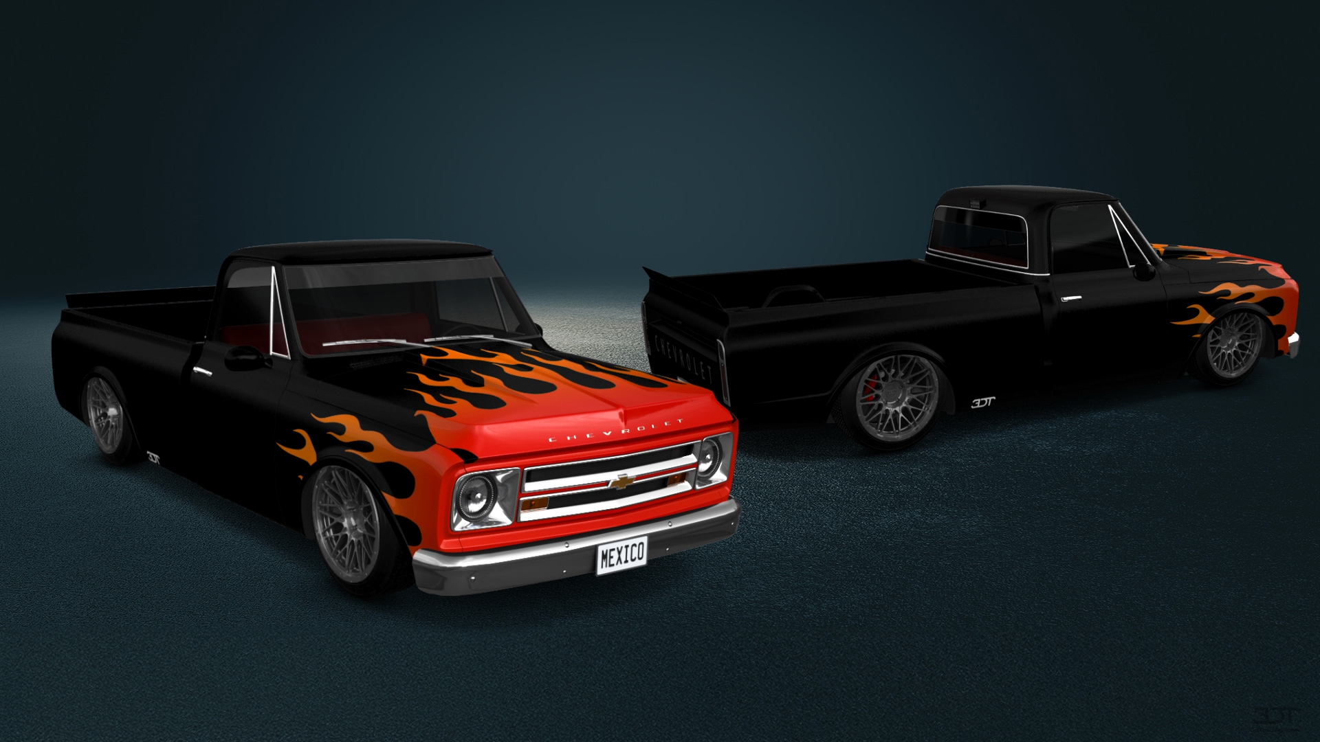 Chevrolet C-10 Cheyenne 2 Door pickup truck 1967 tuning