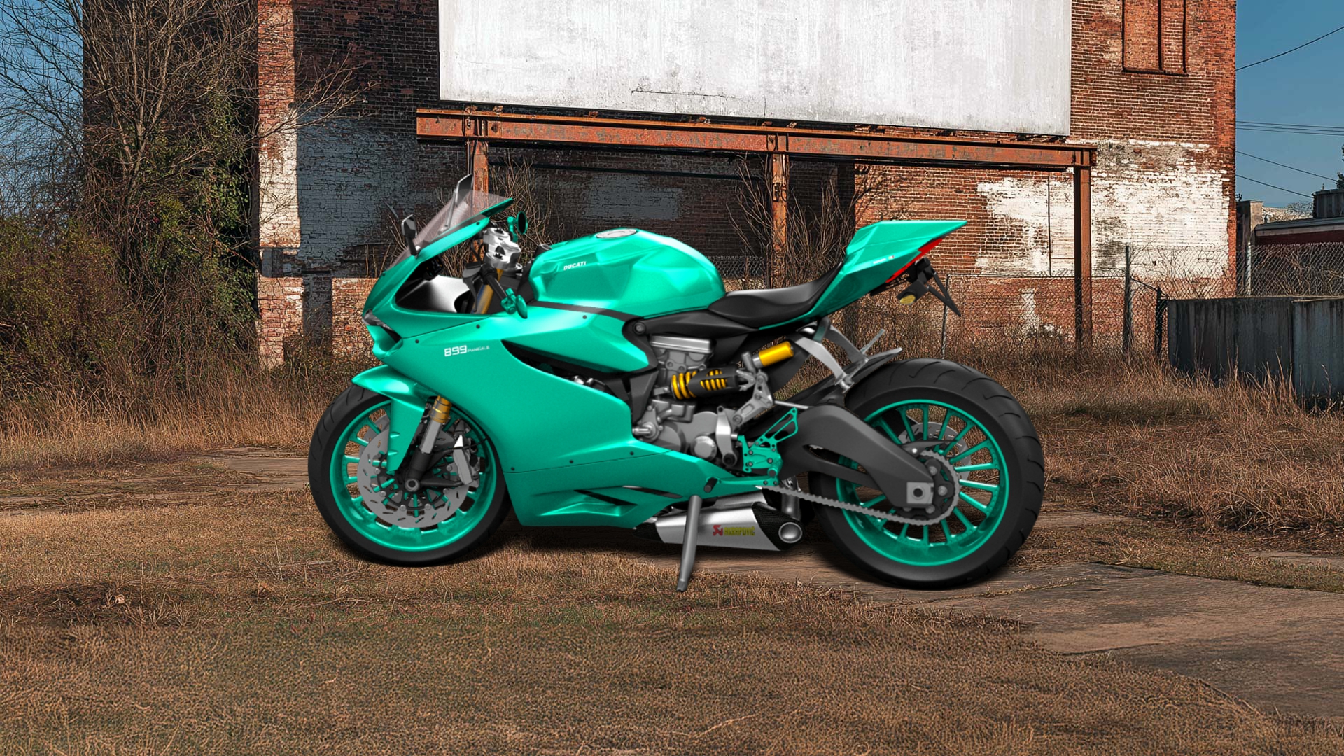 Ducati 899 Panigale Sport Bike 2015 Images