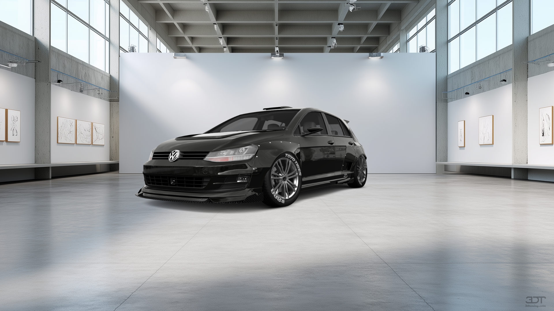 Volkswagen Golf 7 5 Door Hatchback 2013 tuning