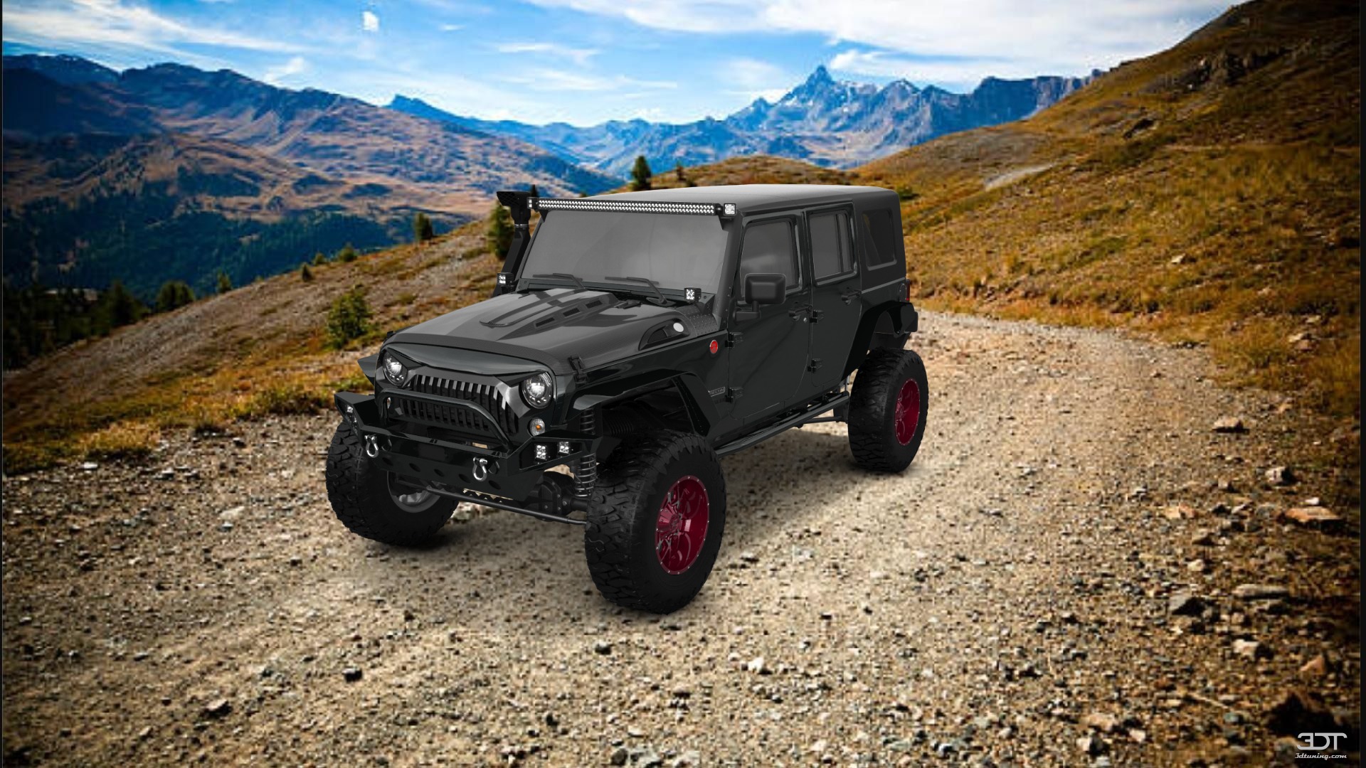 Jeep Wrangler Unlimited JK Rubicon Recon 4 Door SUV 2017 tuning