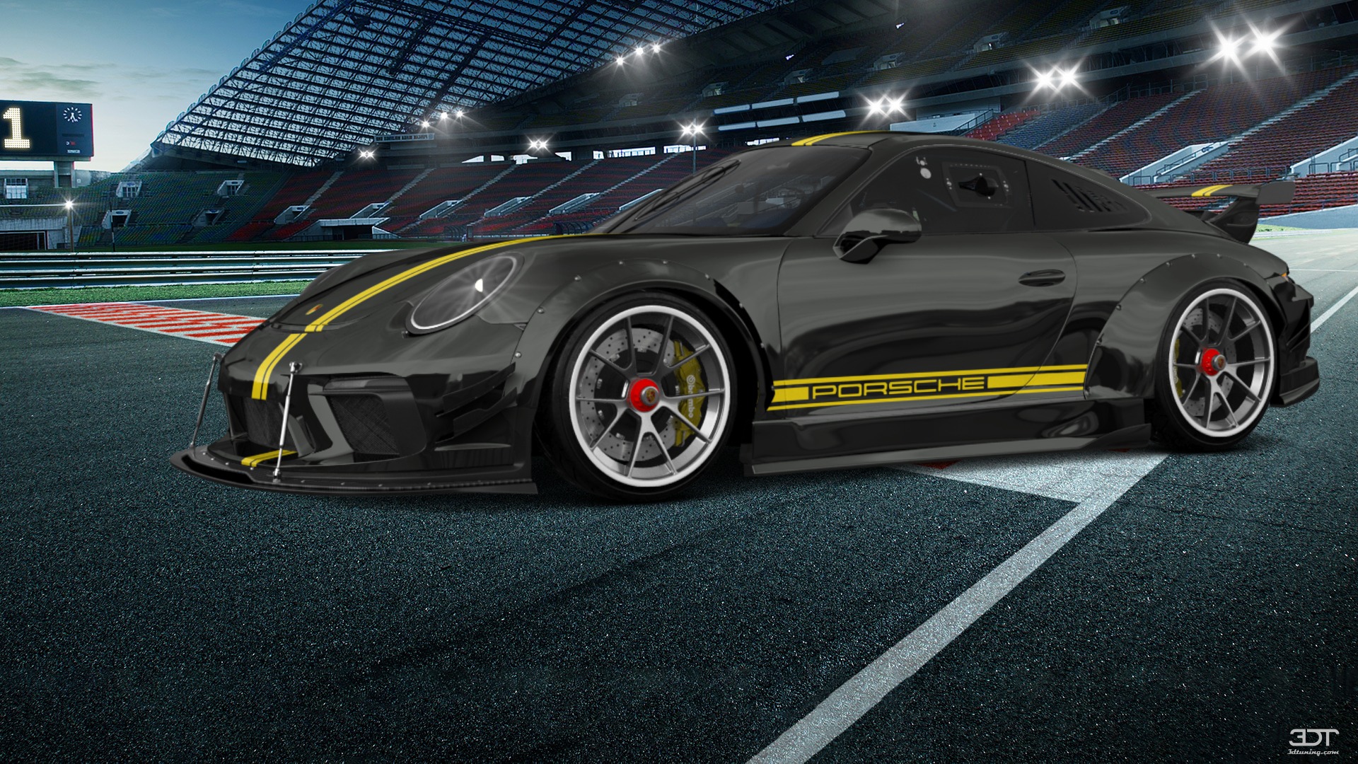 Porsche 911 Carrera 2 Door Coupe 2011 tuning