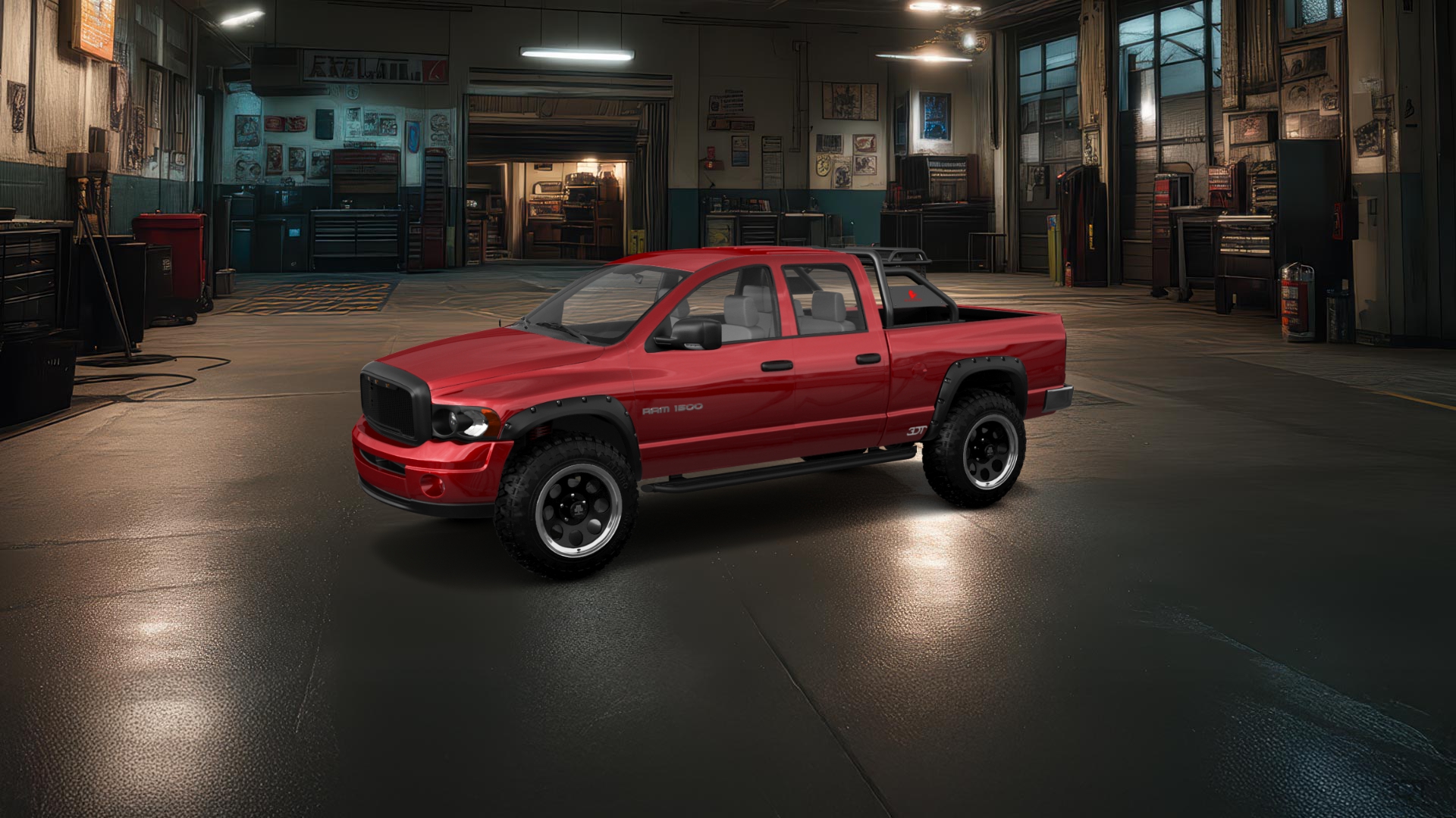 Dodge Ram 1500 6.4 ft box 4 Door pickup truck 2002 tuning