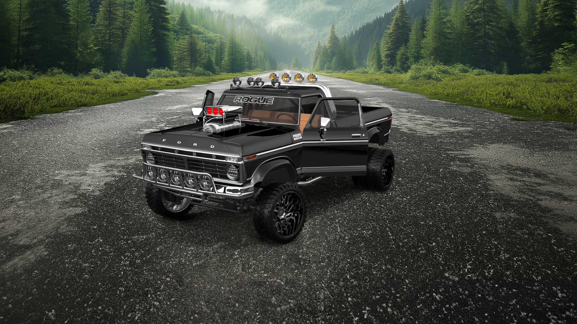 Ford F-350 Dually 2 Door pickup truck 1974