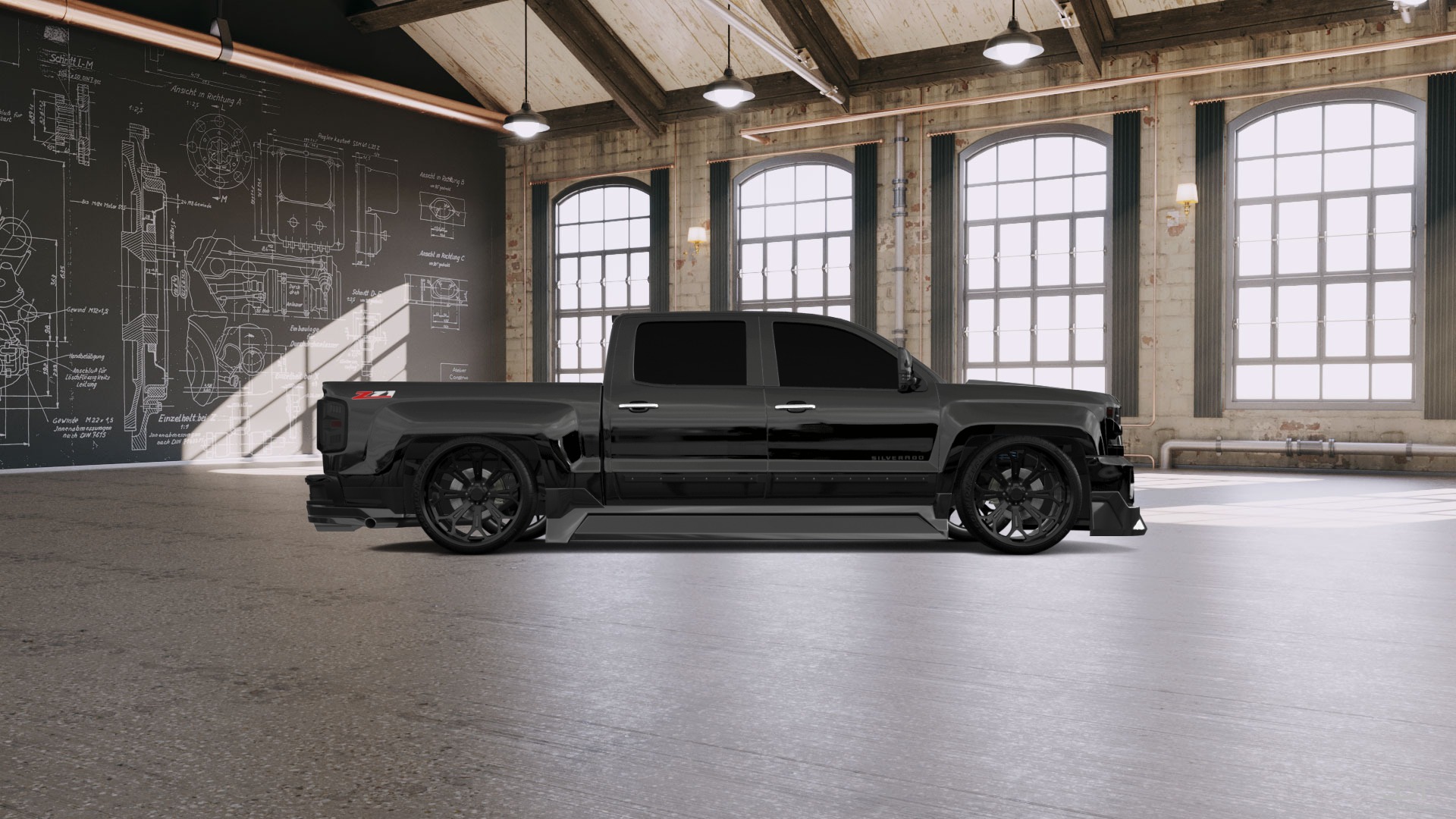 Chevrolet Silverado 1500 4 Door pickup truck 2016