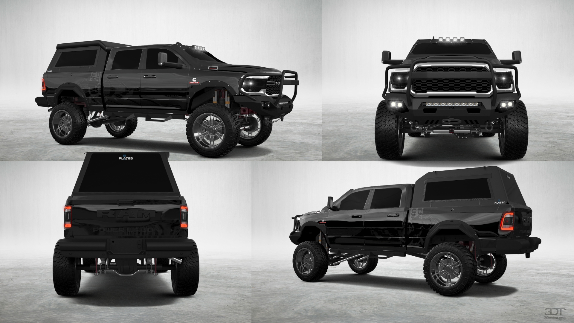 Dodge Ram 2500 4 Door pickup truck 2020 tuning